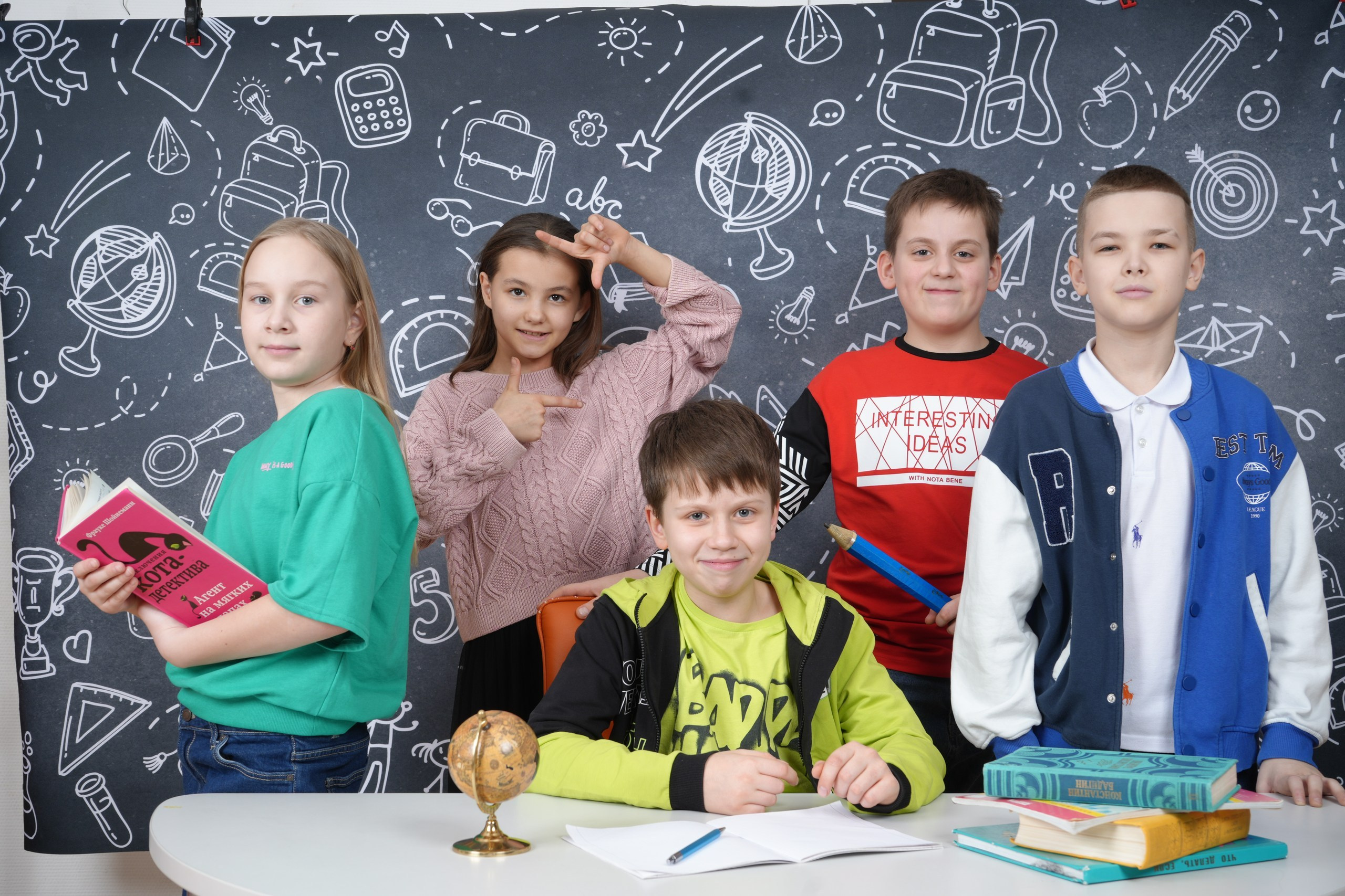 Школа. Стильные выпускные альбомы, детские фотосессии, сюжетные фотографии