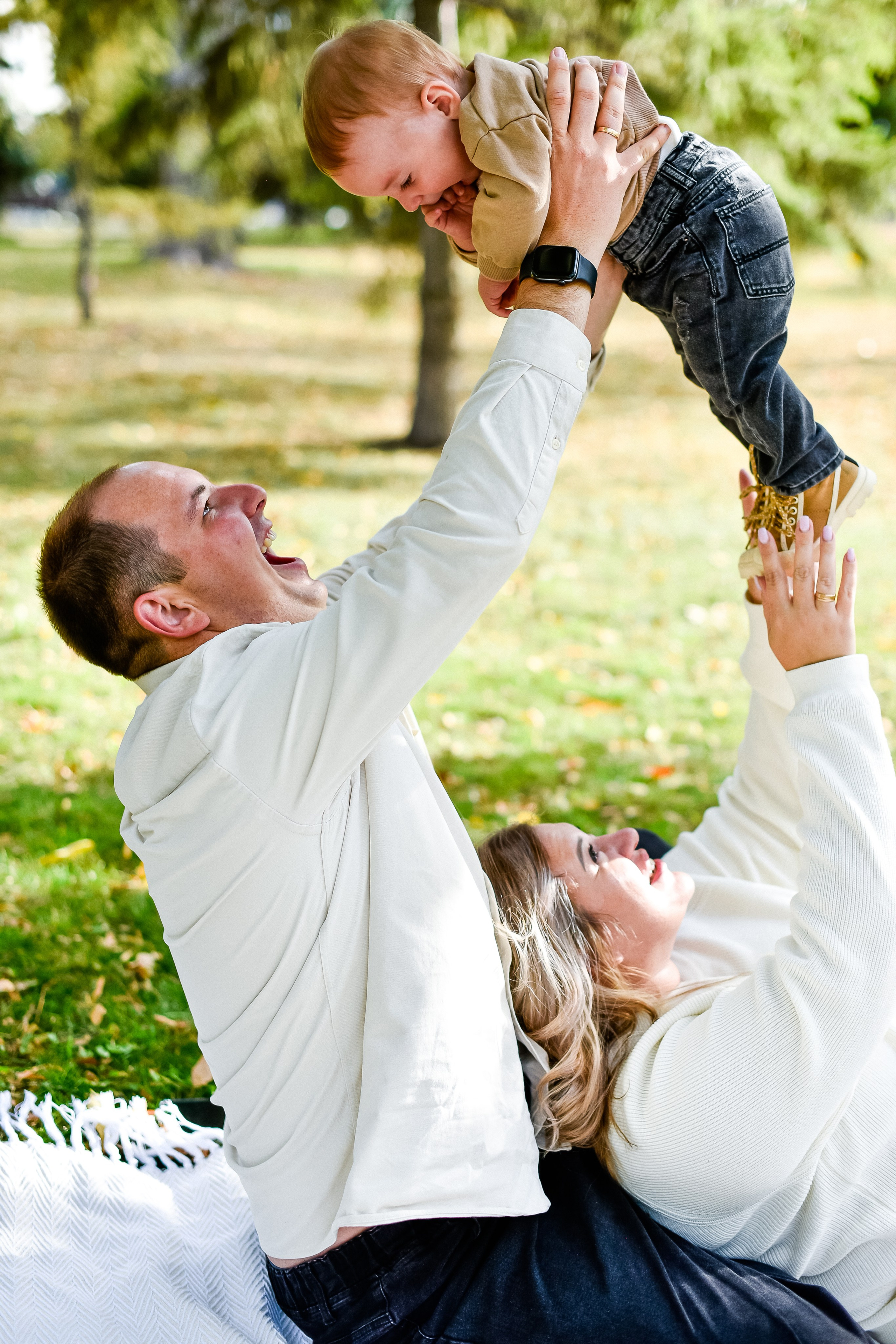 Семья Дмитрий, Настенька и Мирон