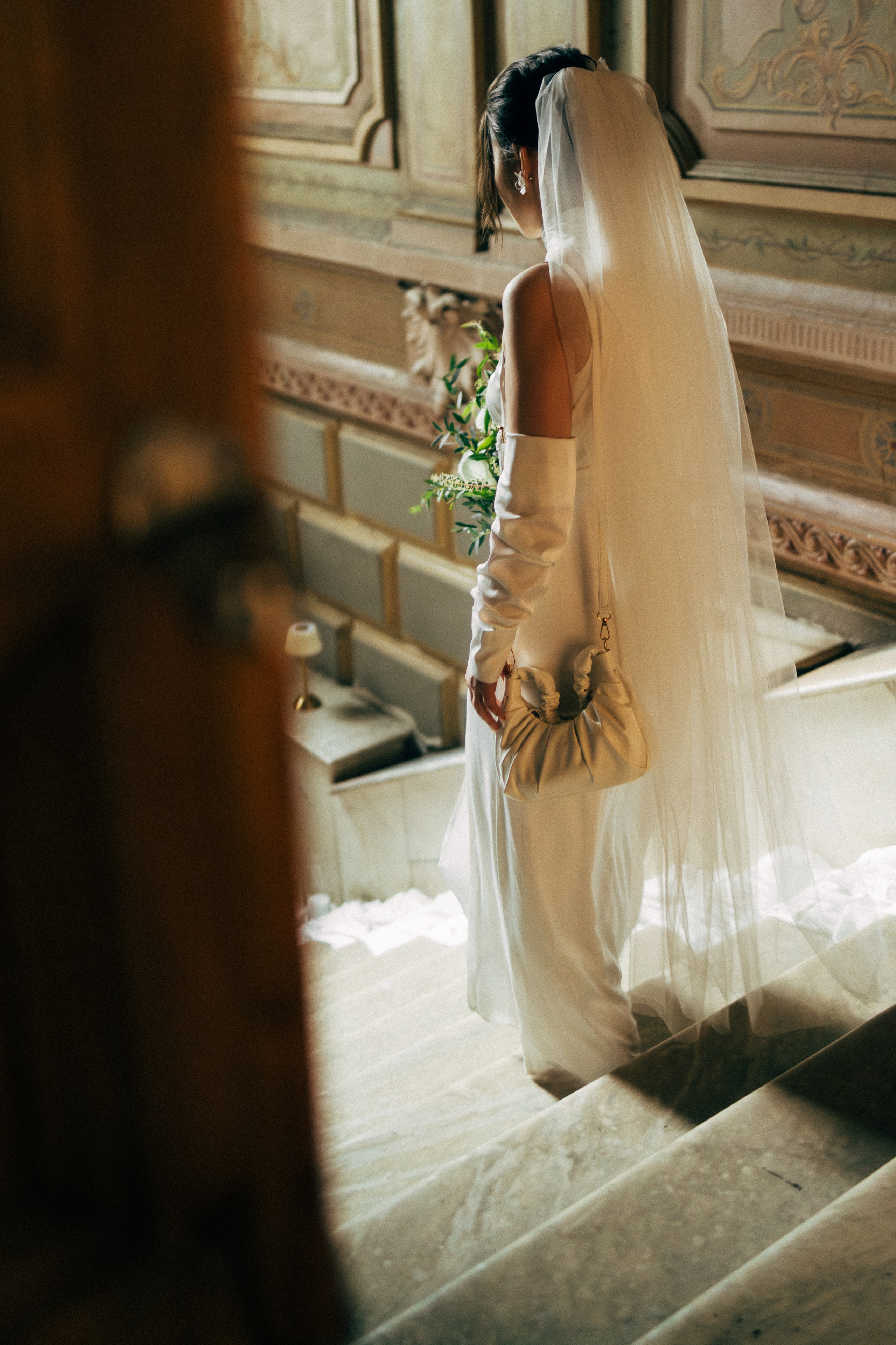 Дмитрий и Арина, роспись в библиотеке читальне имени Пушкина. Свадебный и портретный фотограф в Москве Кристина Золотова