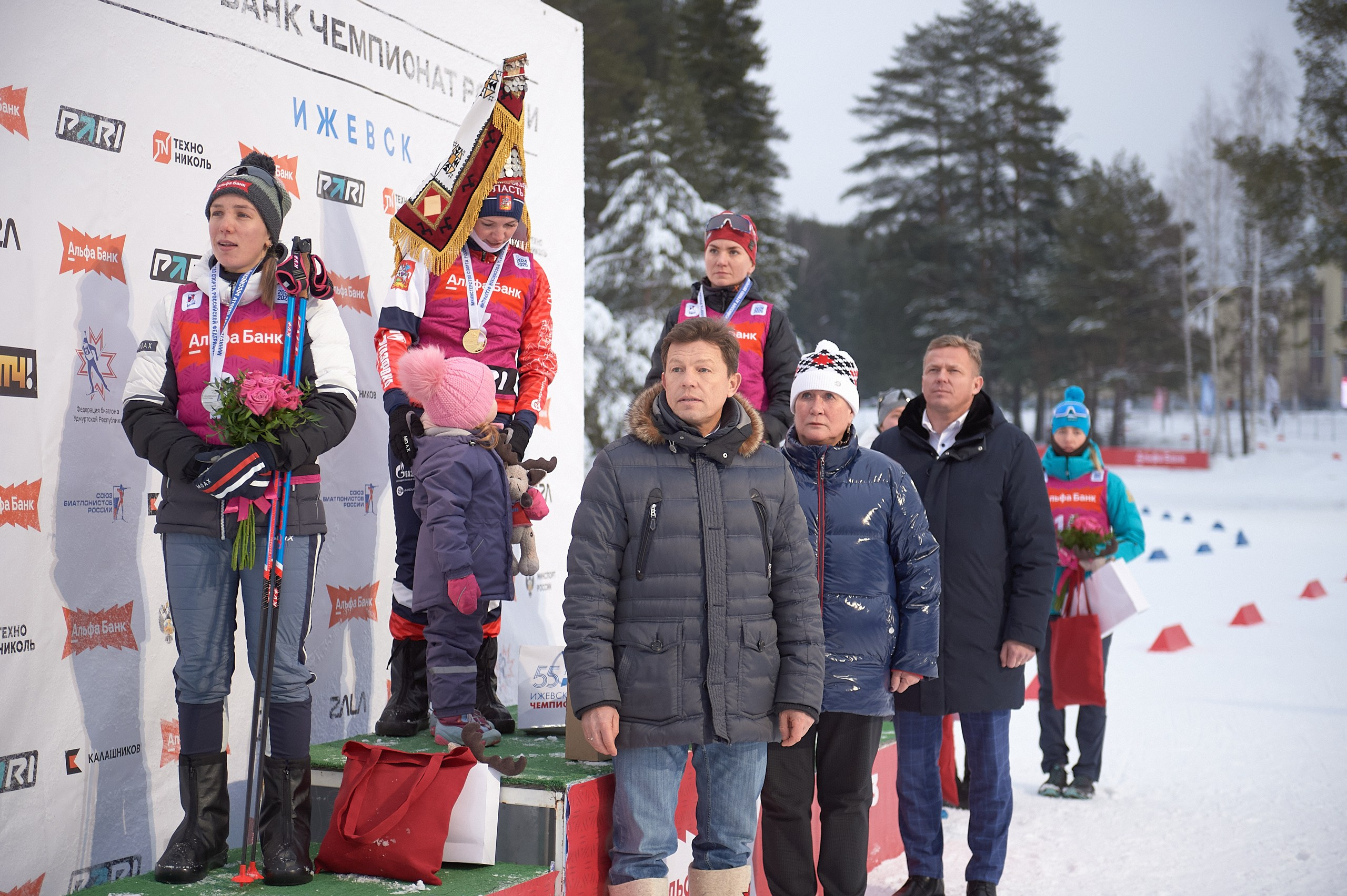Биатлон. Чемпионат России — 2024/2025, 3-й этап, Ижевск. Ижевская винтовка. Спортивный репортажный фотограф в Ижевске Сергей Мерзляков