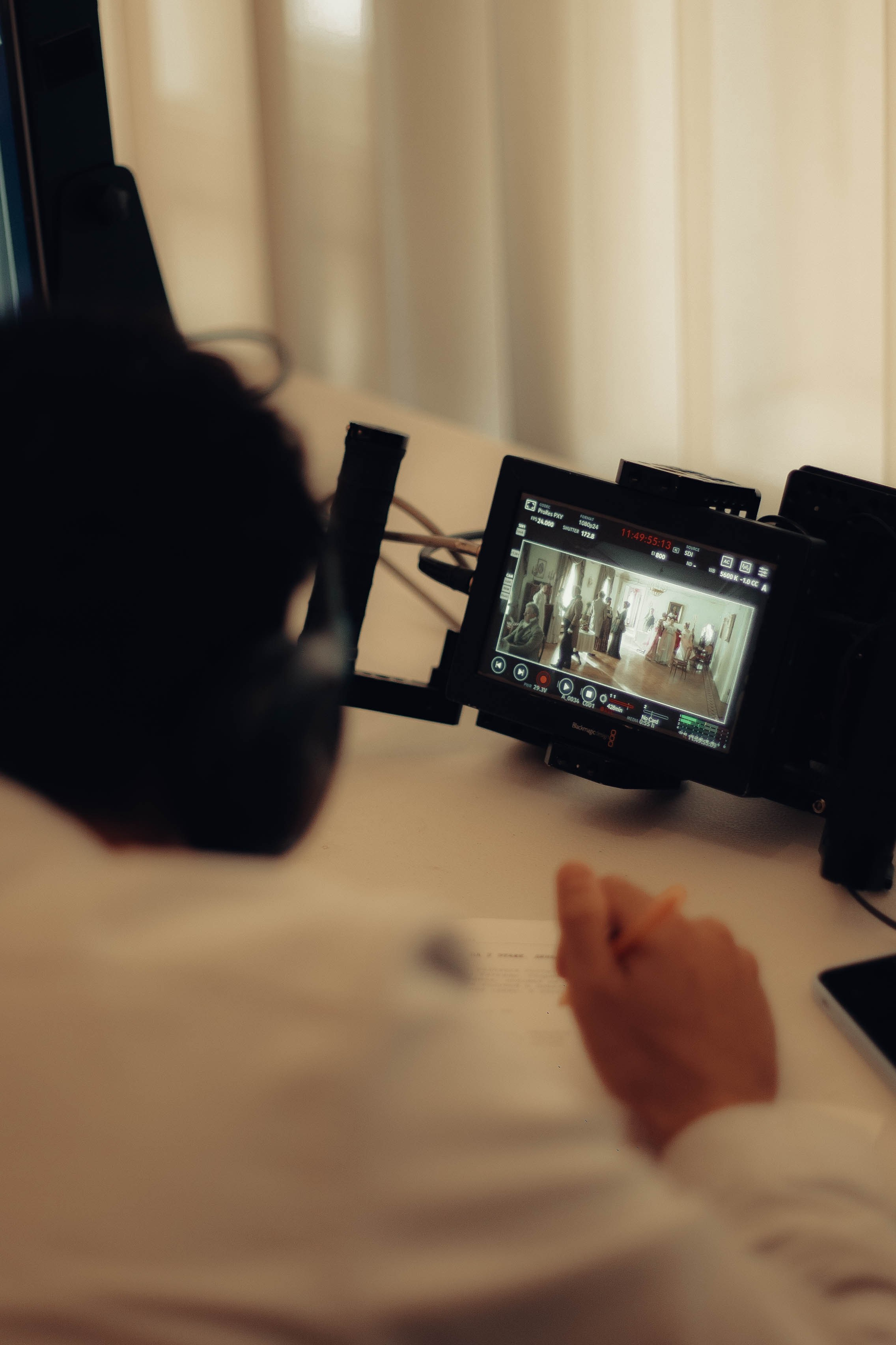 Бэкстейдж с фильма «Онегин». Фотограф Veronika Potaseva