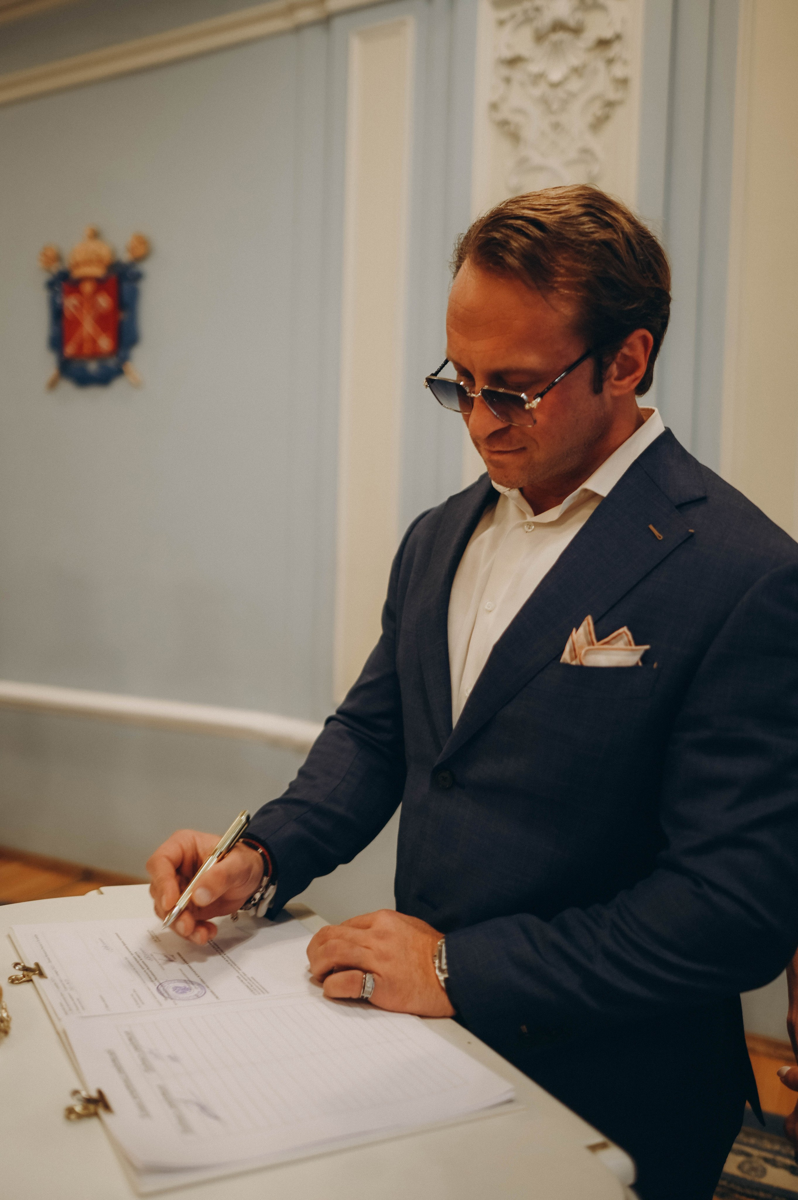 Роспись в ЗАГСе. Евгения и Дмитрий. Семейный и свадебный фотограф в Санкт-Петербурге Яна