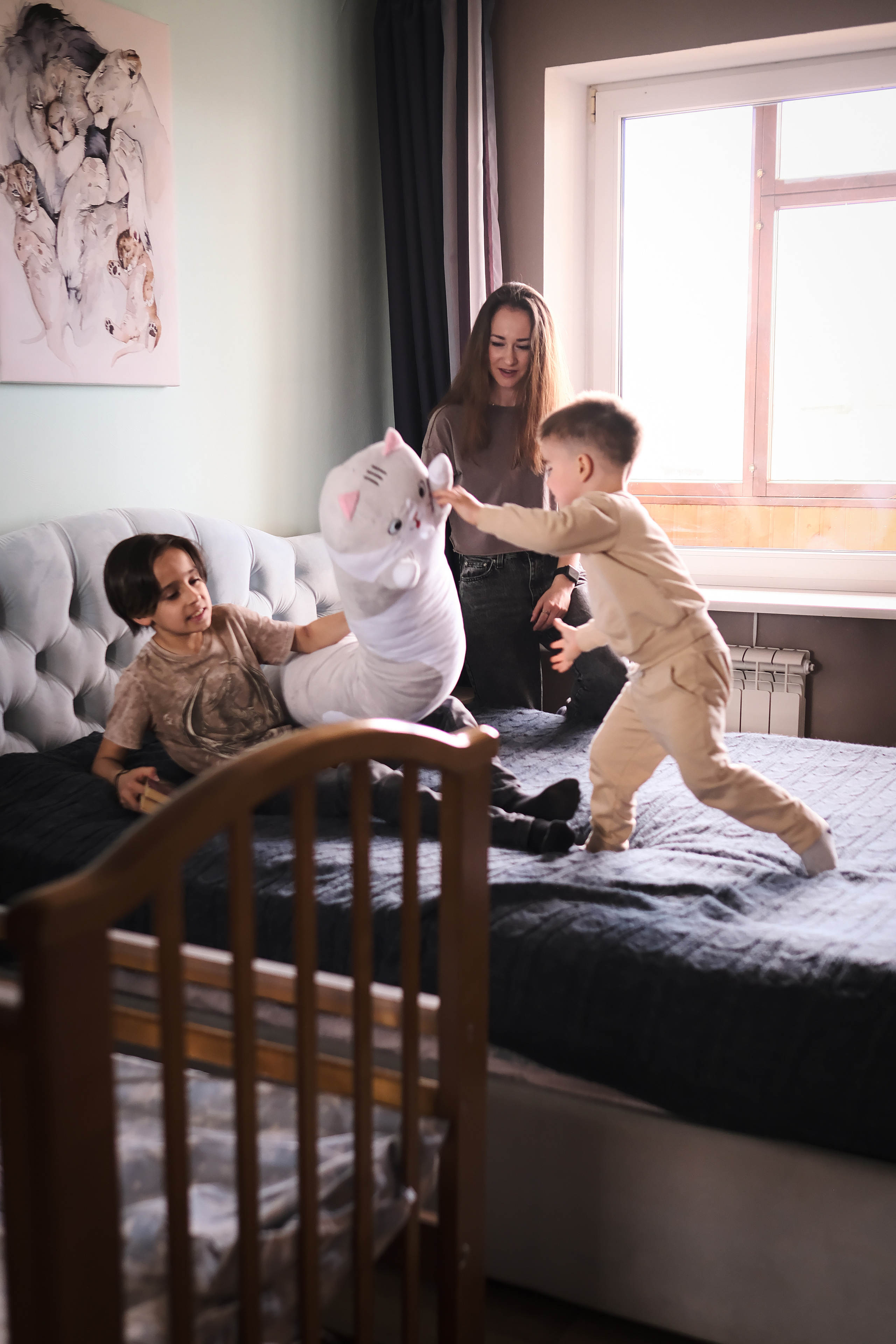 Андрей, Ольга, Женя и Лев. Семейный фотограф в Санкт-Петербурге Дарья Косянчук