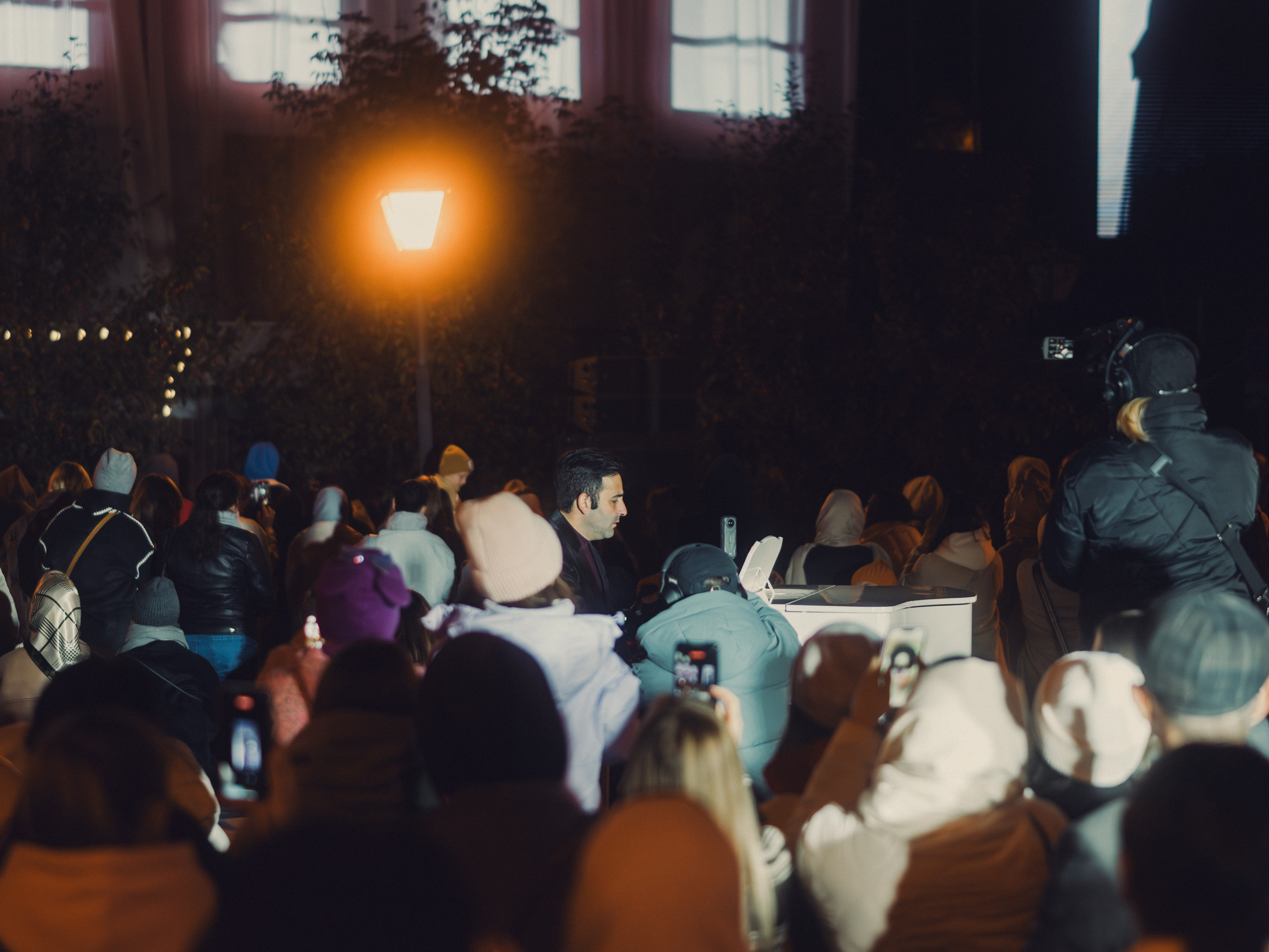 Reportage photography from the performance of poet Anna Egoian in Kazan