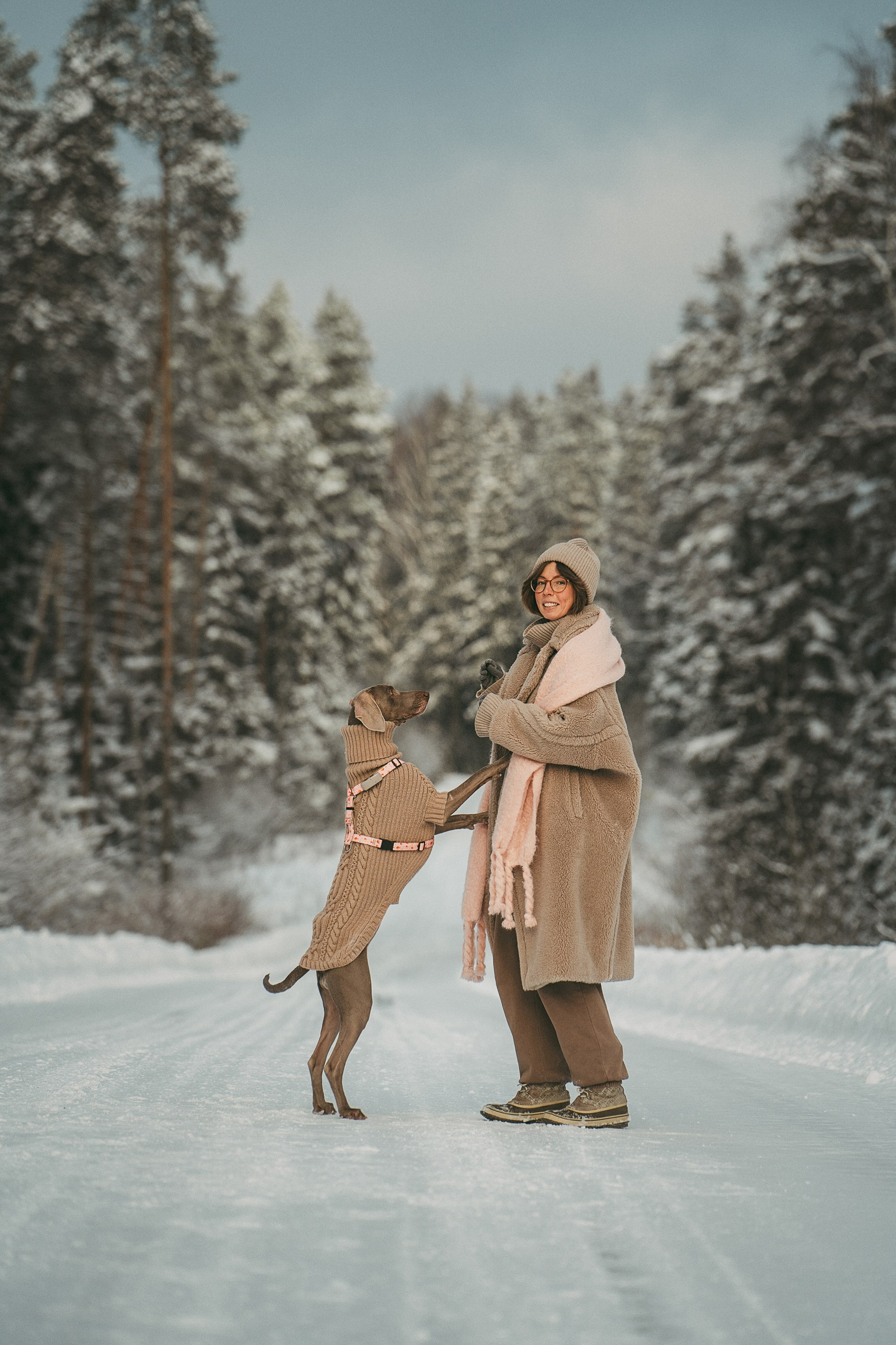 Лена и Фанни. Фотограф анималист в Москве и Санкт-Петербурге Свиридова Анна