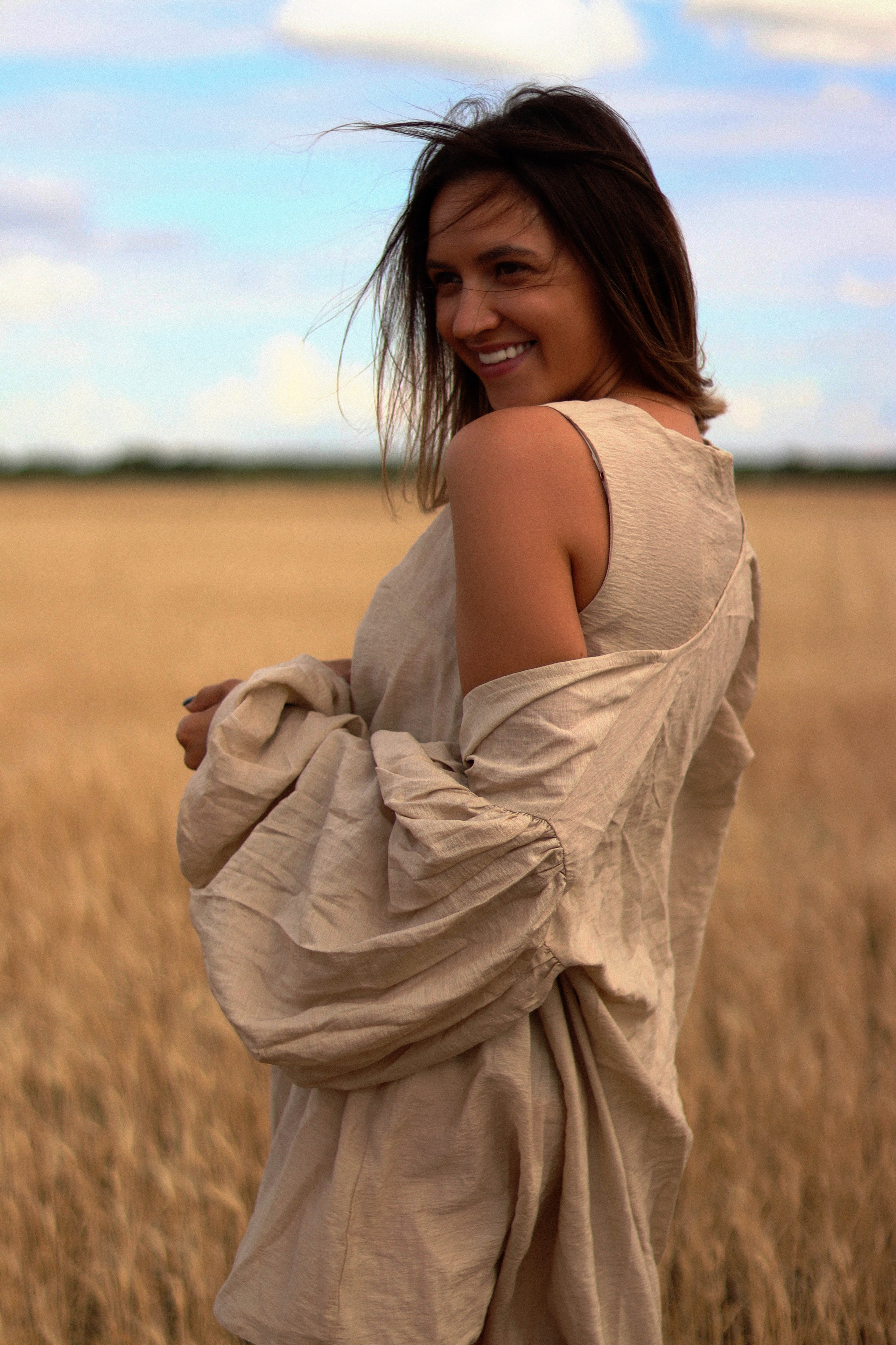 Фотосъёмка Кати на природе. Фотограф Самара Лена Мандарин