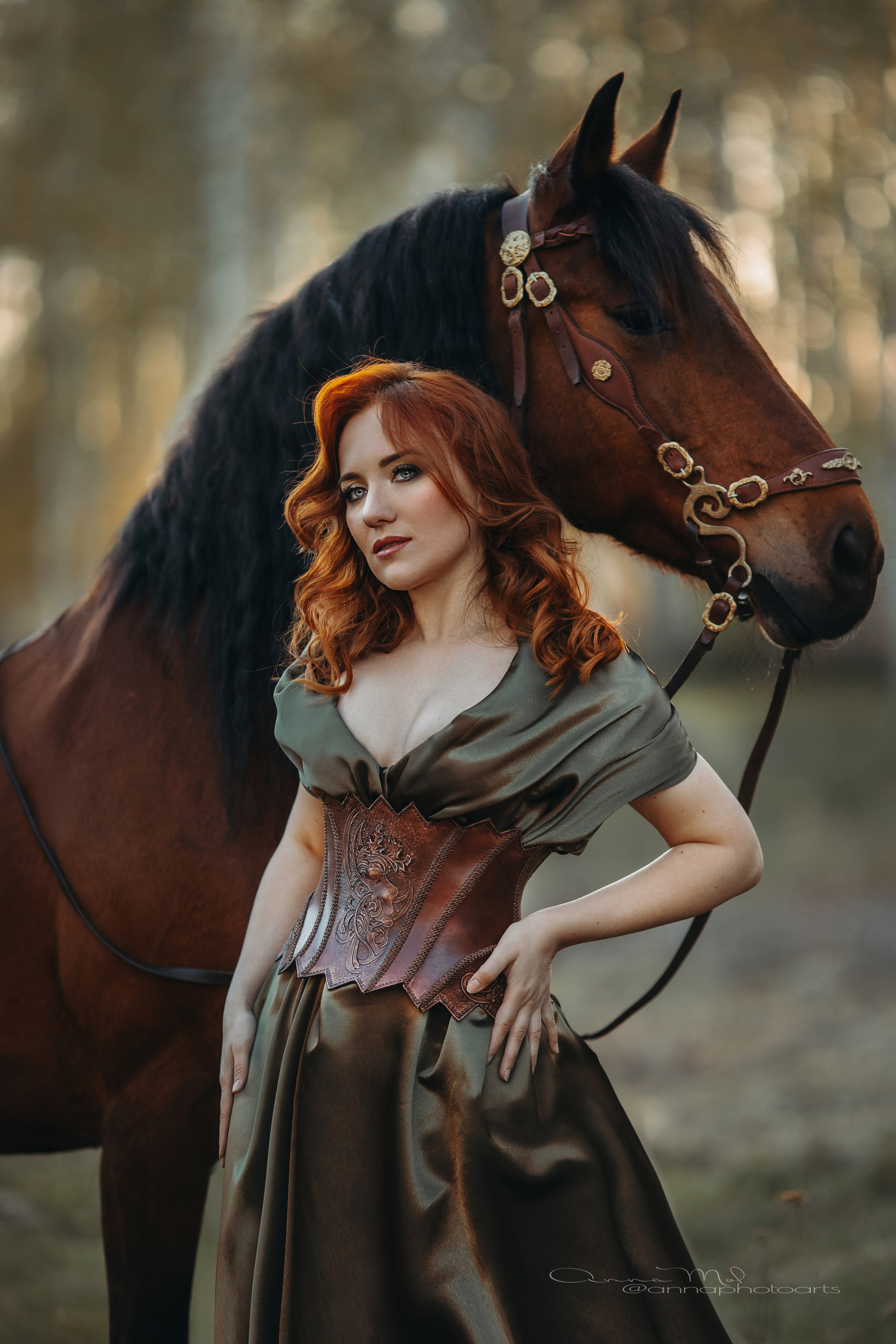 Яна и Талисман. Анна Молчанова конный фотограф в Тюмени | фотосессии с лошадьми Тюмень