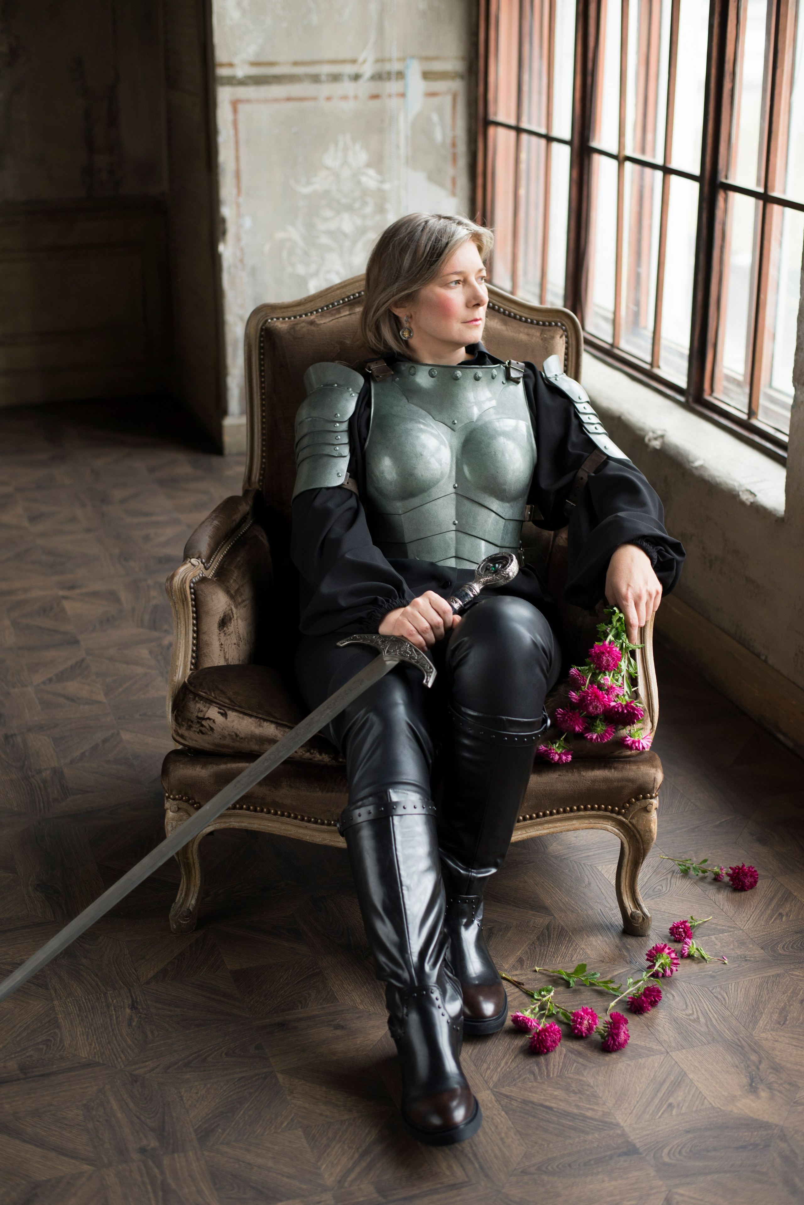 Рыцарская съёмка. Фотограф-портретист в Москве и Зеленограде Наташа Лев