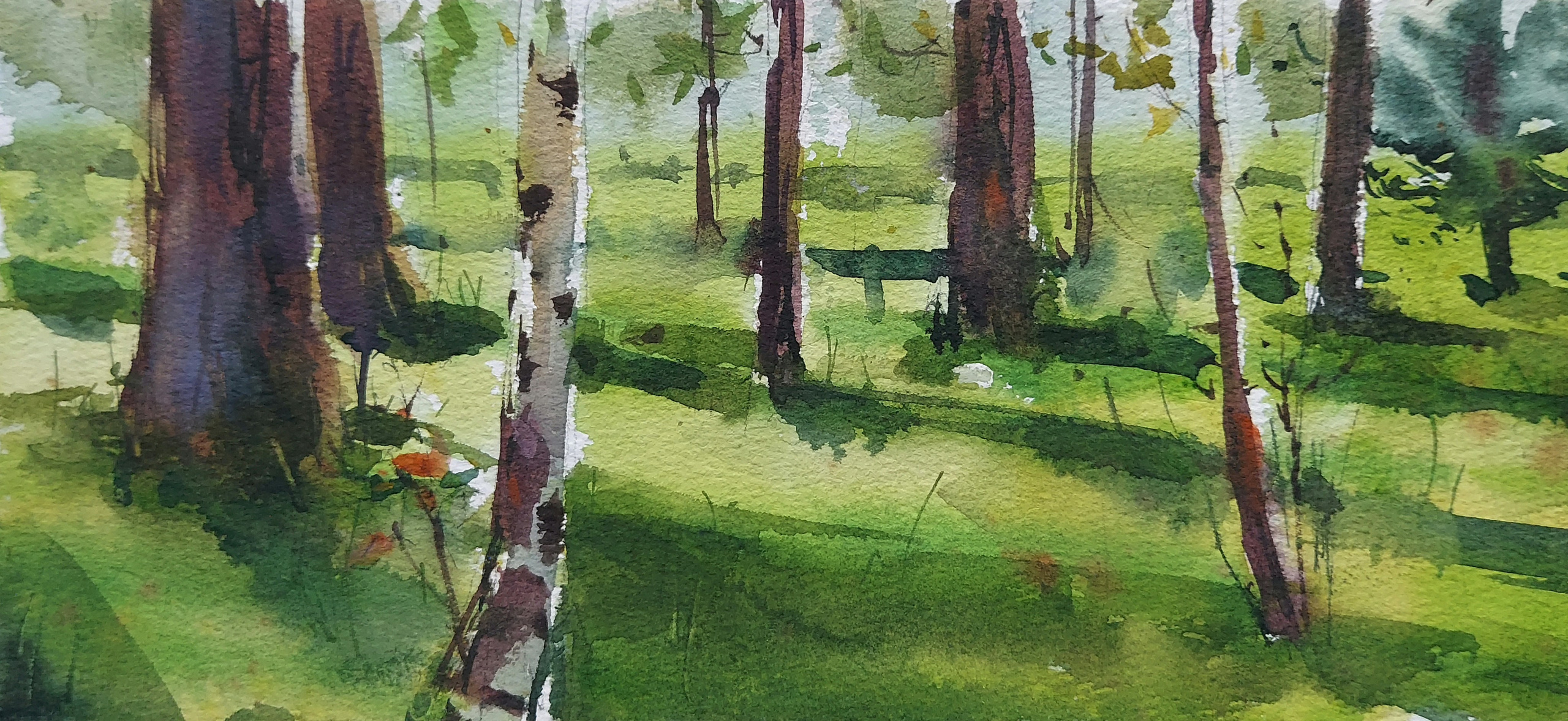 In Altai Mountains, Russia | August 2025 | 11.5 x 36.5 cm (Half-A3)