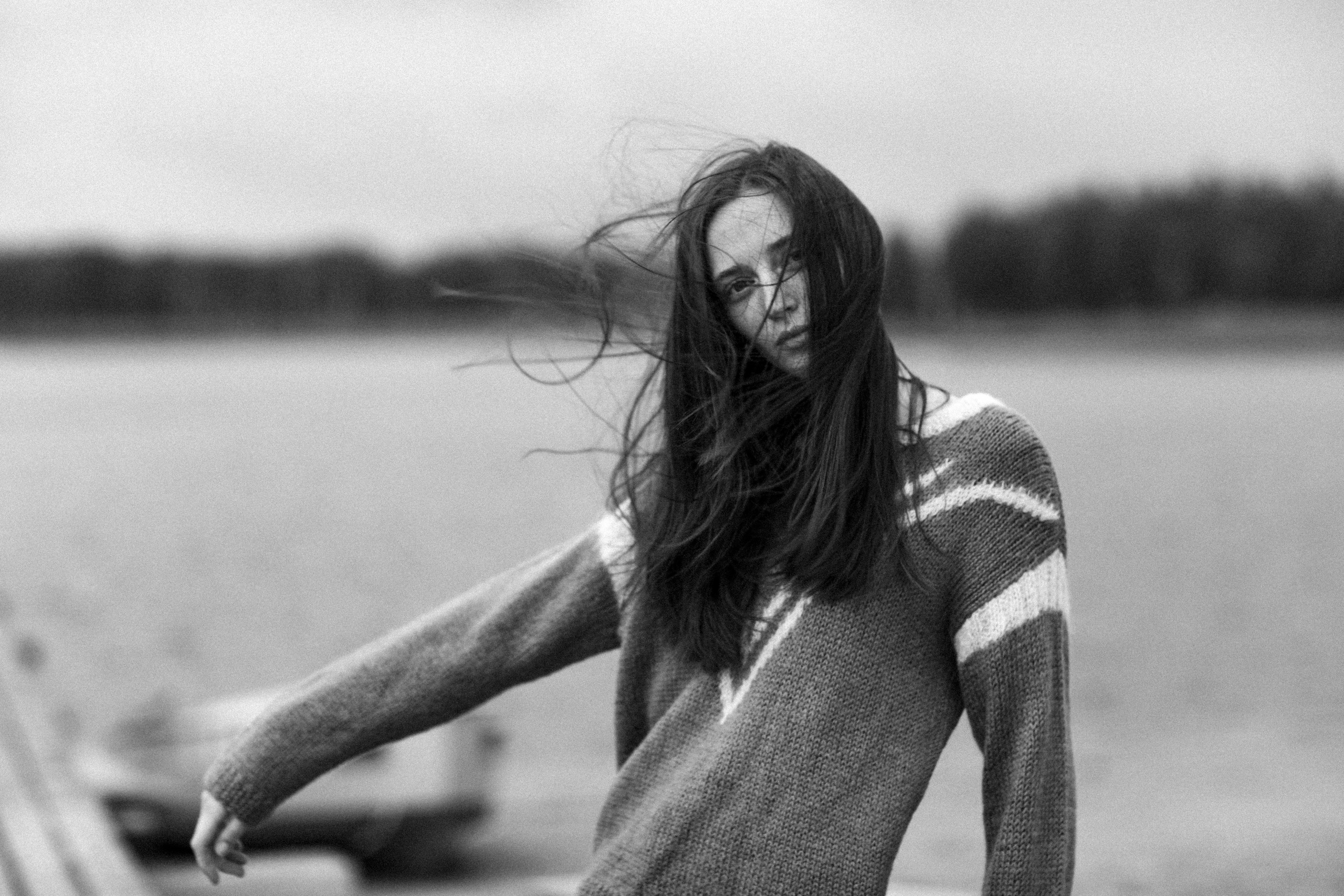 Катя, Ветер. 10sphoto