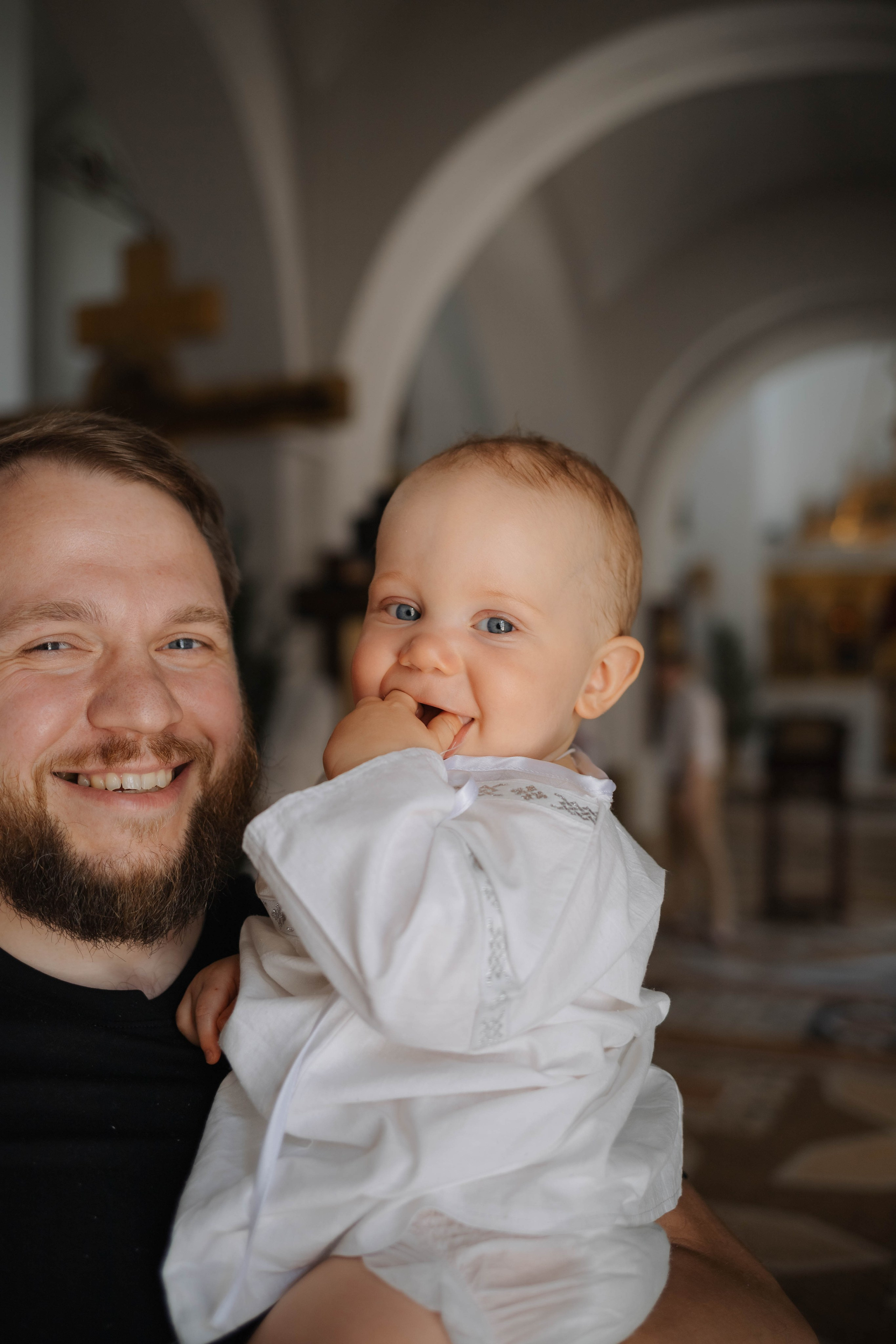 Крещение Миши. Семейный и детский фотограф в Москве Александра Нараевская