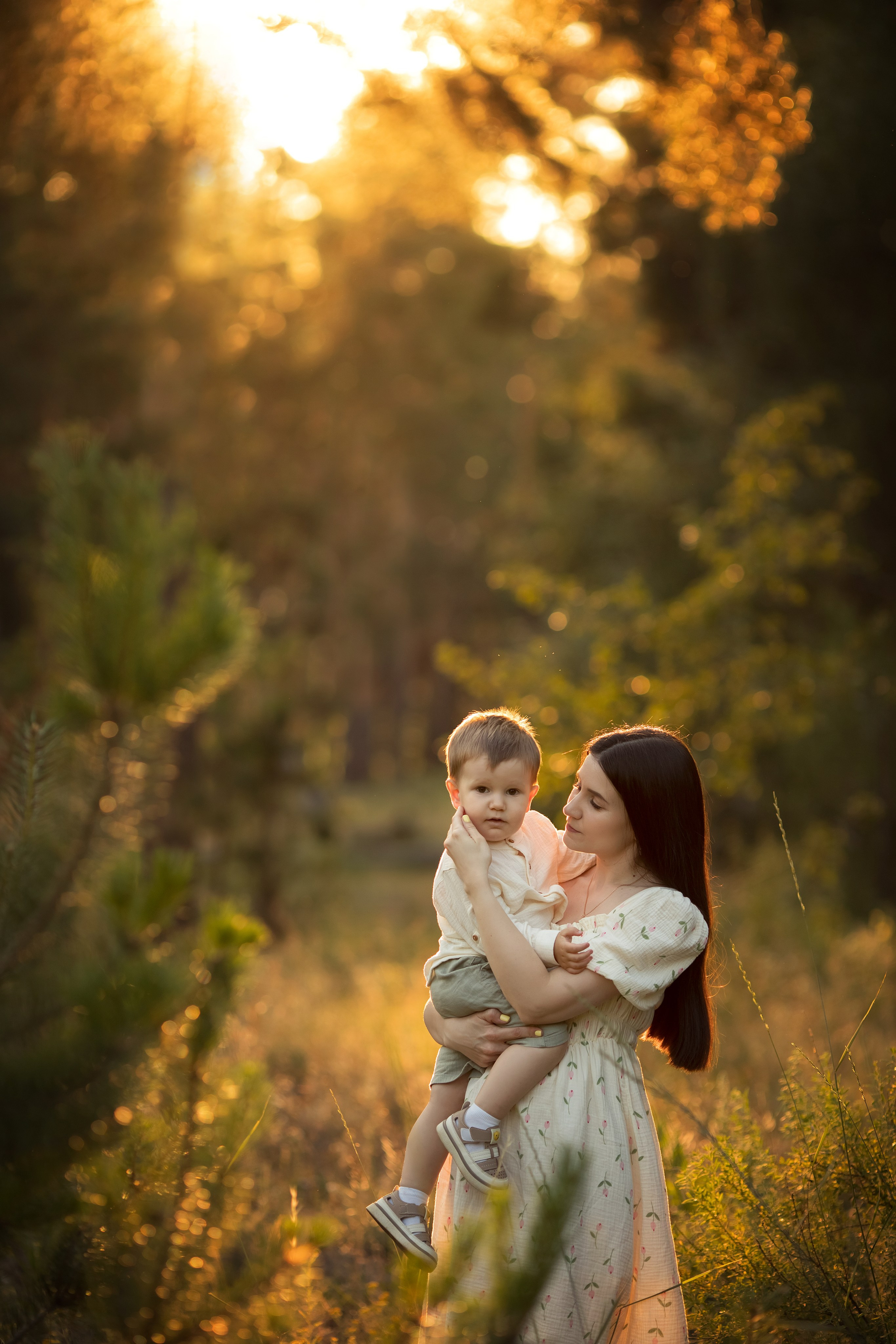 Солнечный лес. Семейный и детский фотограф в Саратове Полина Коткина