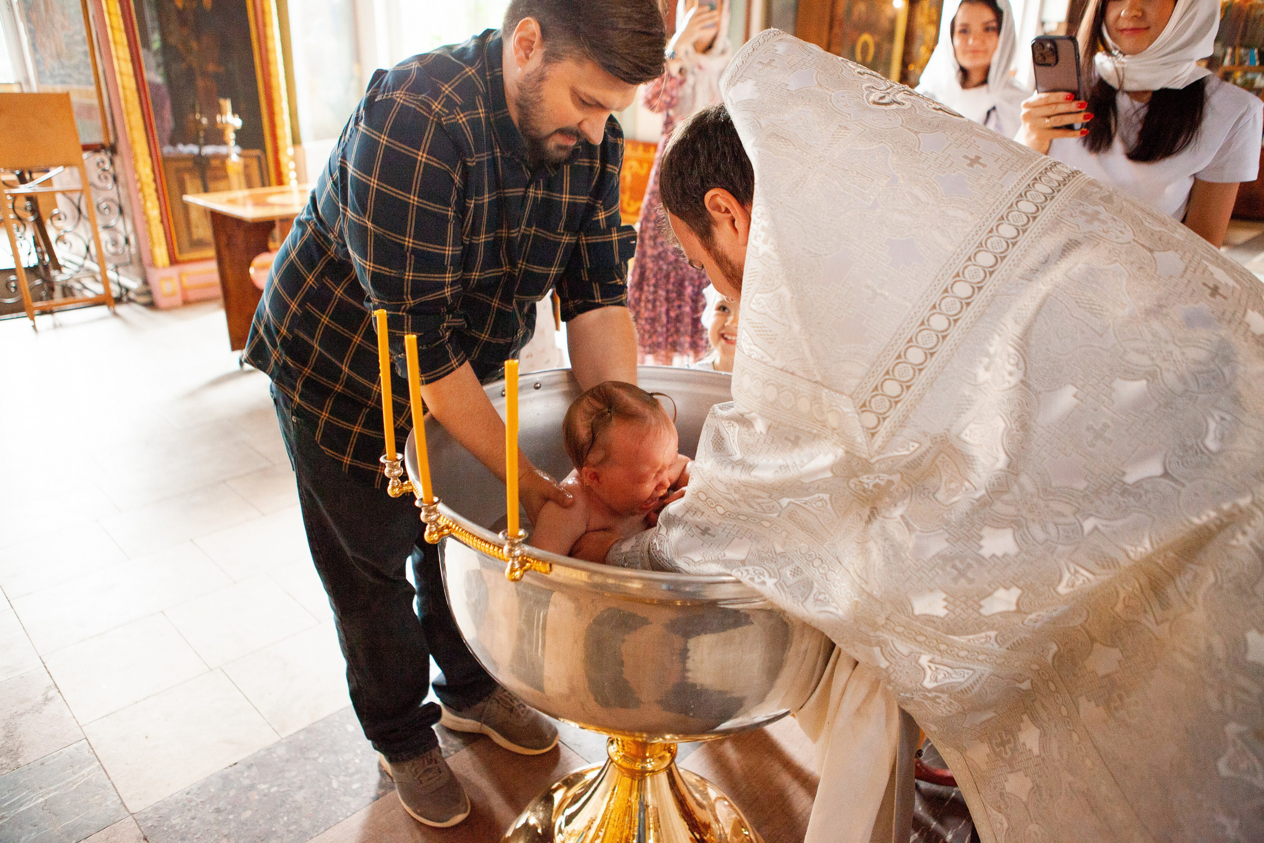 Крещение Дарьи. Фотограф Ольга Ефремова