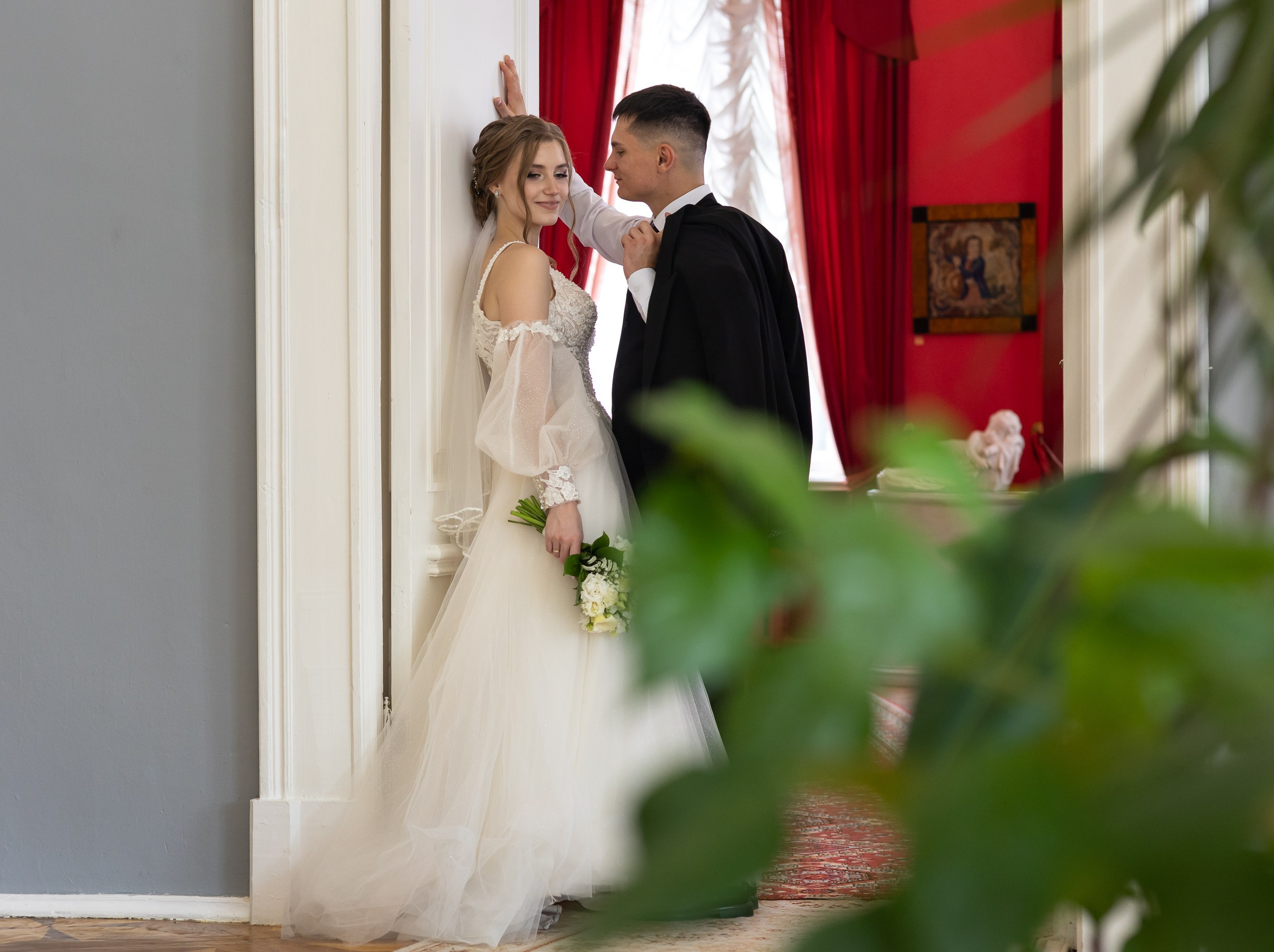 Дворец Бобринских. Свадебная фотосъёмка в Москве, Туле