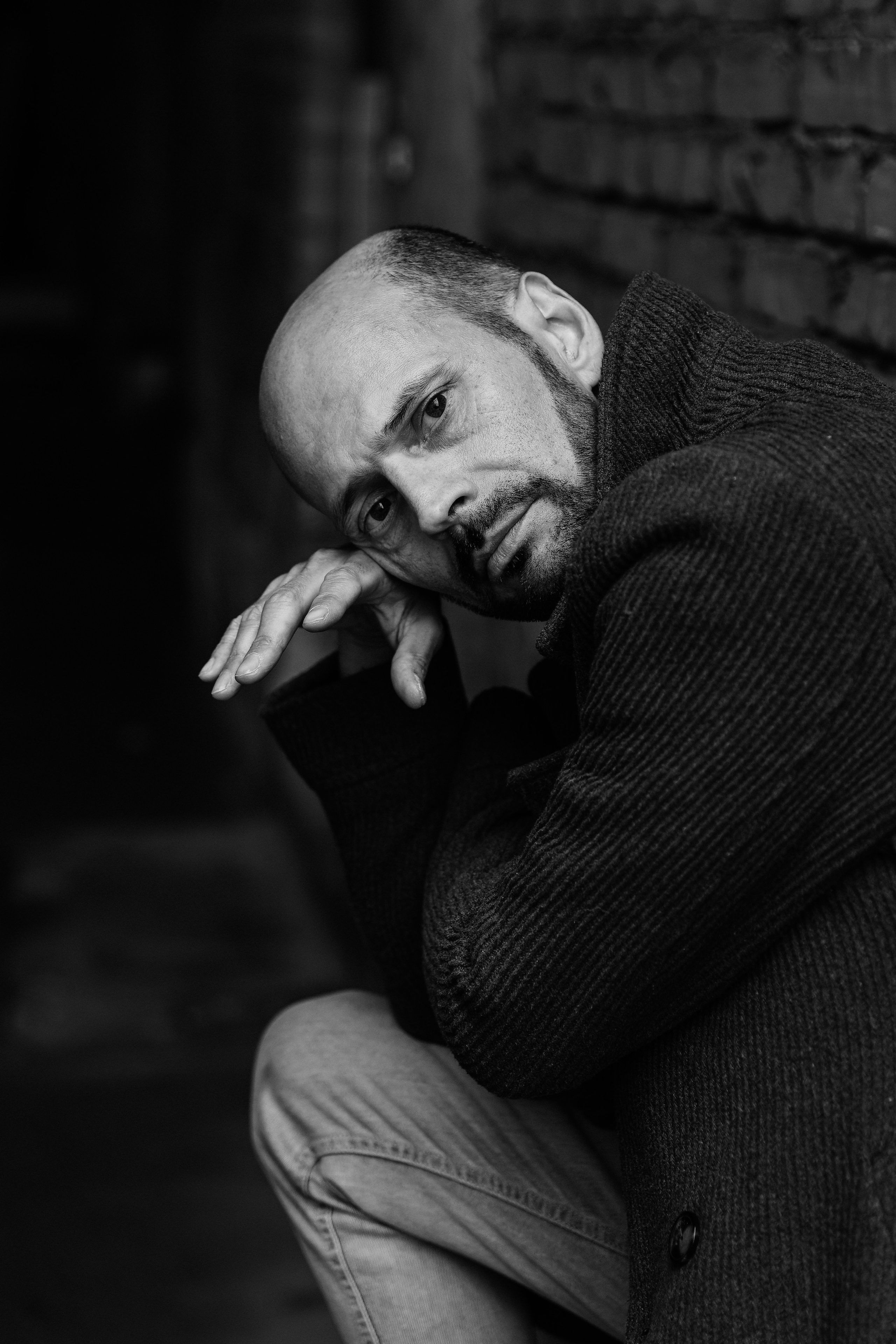 Denk — мужской портрет на улице. Свадебный и портретный фотограф в Санкт-Петербурге Анна Демьянова