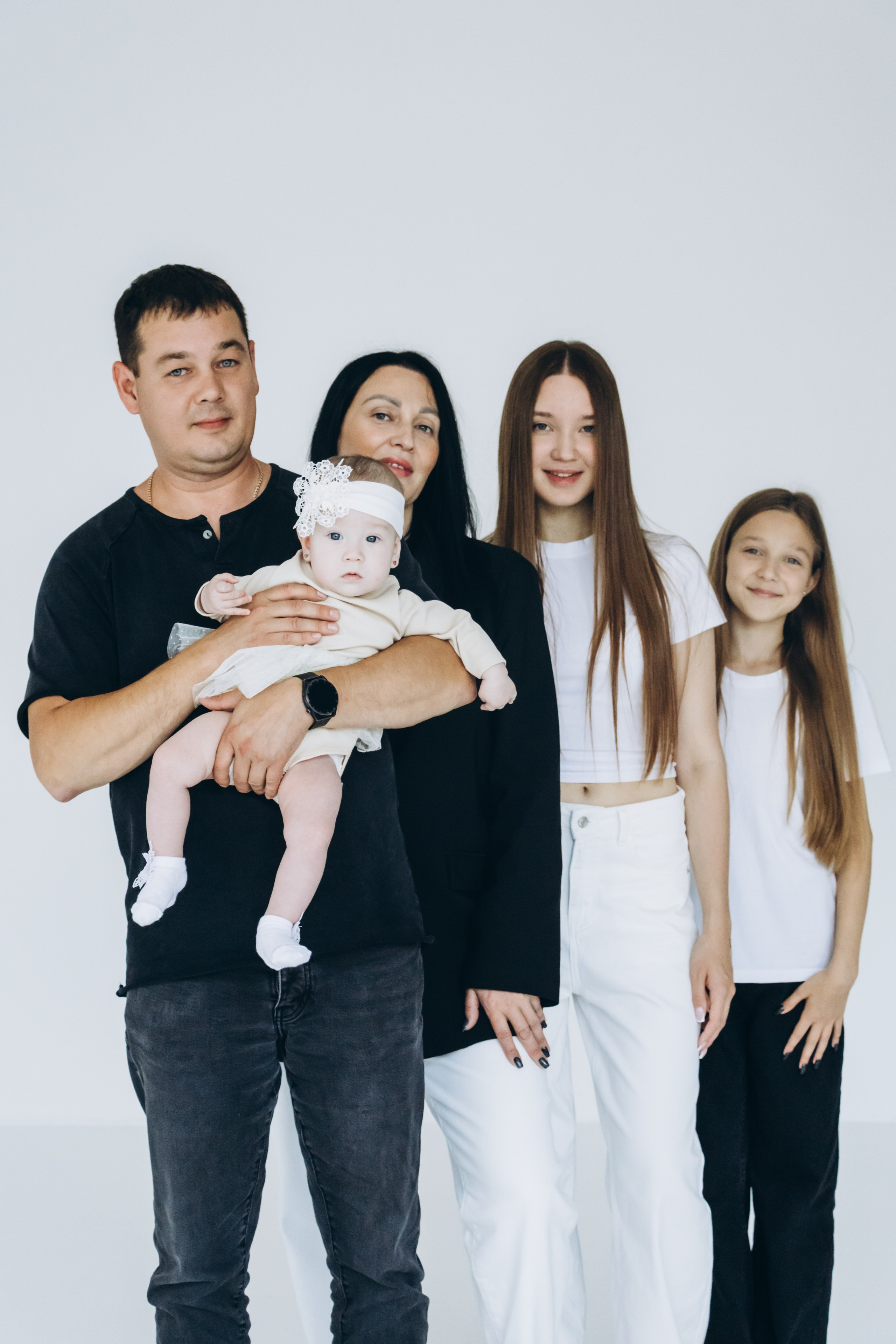 Семейная фотосессия в студии, Екатеринбург. Фотограф в Екатеринбурге Пойгина Елена