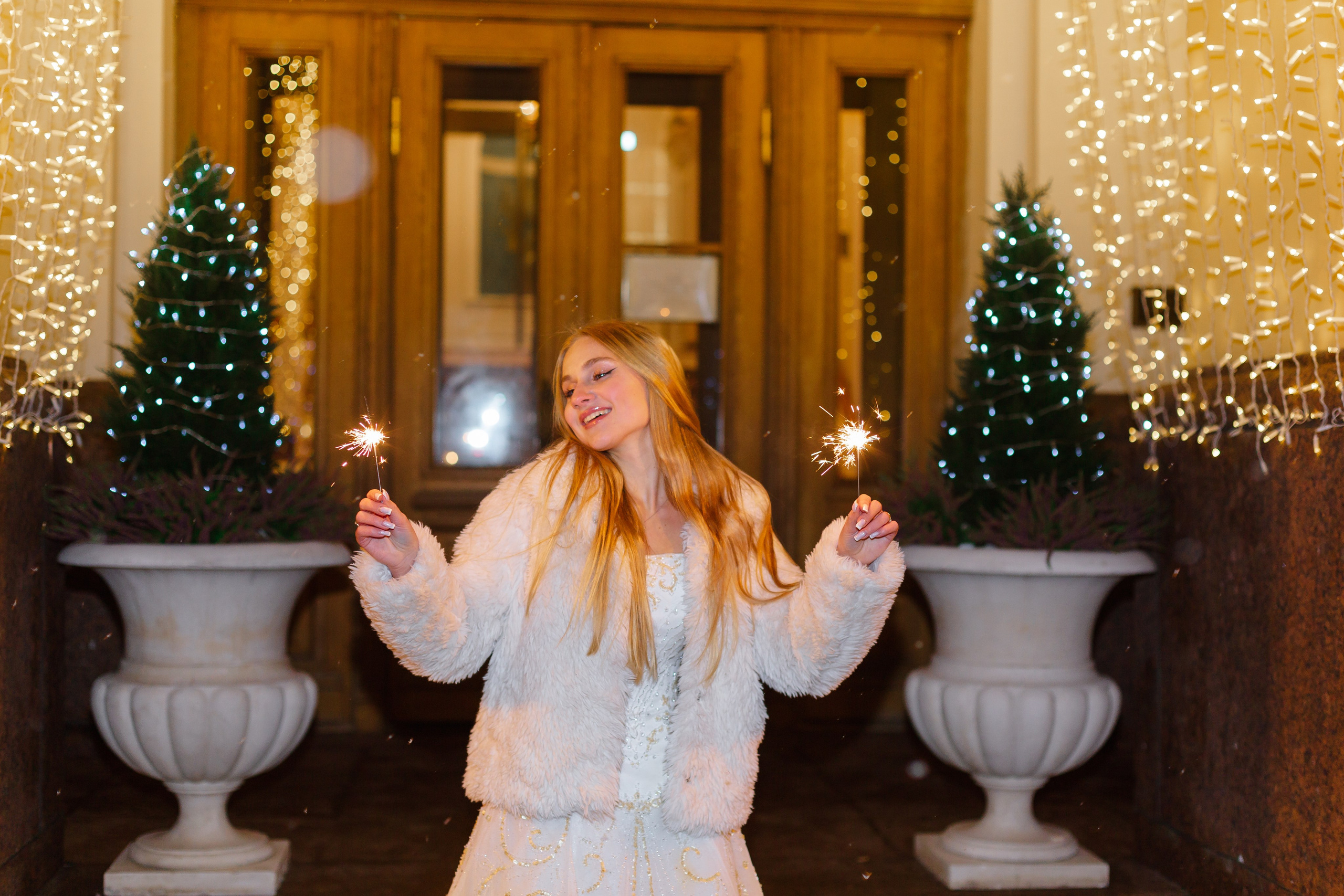 Прогулка по Новогоднему ночному Санкт- Петербургу. Свадебный и семейный фотограф Спб Бошман Ирина