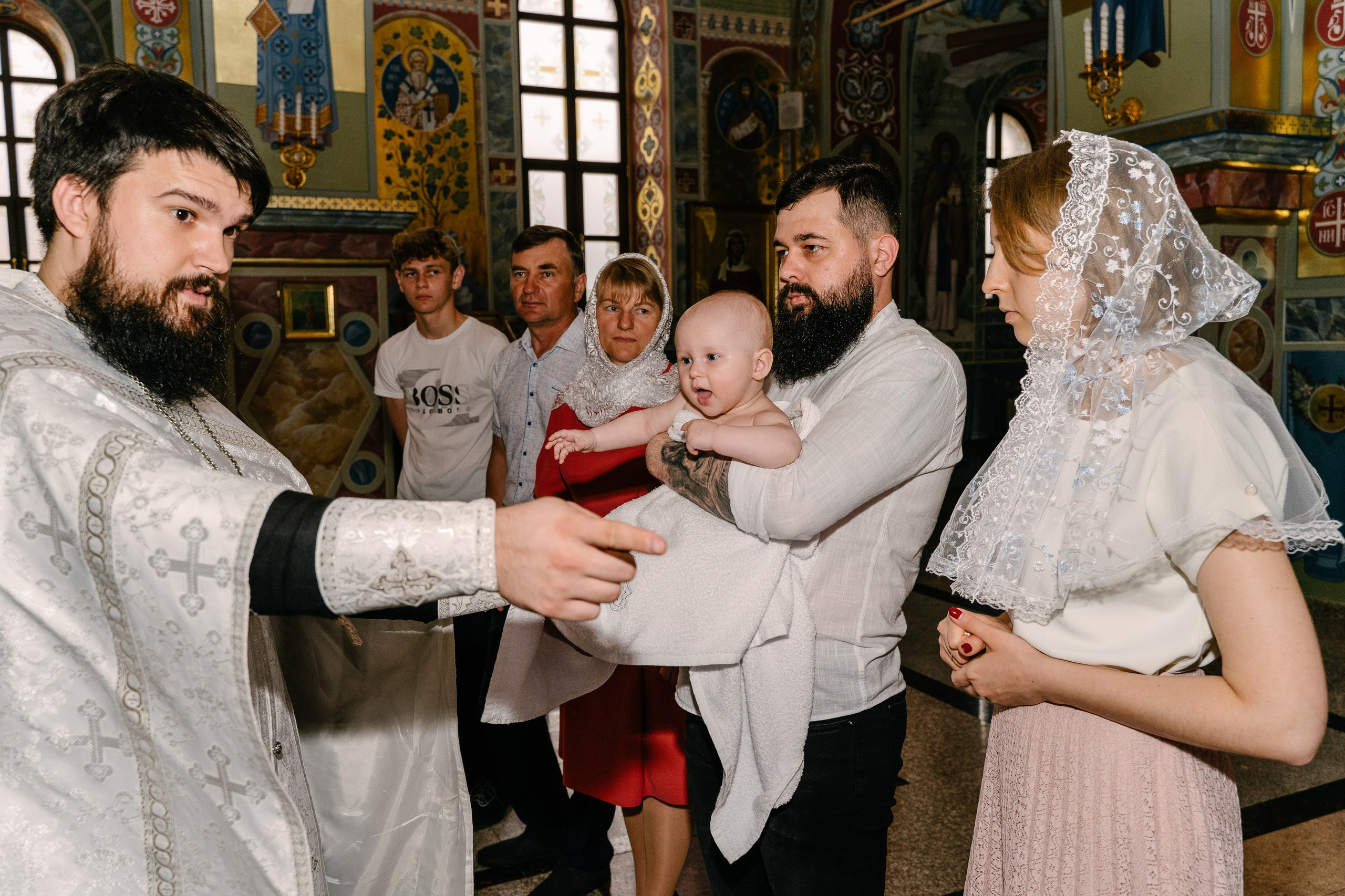 Крещение Федора. Свадебный фотограф Юлия Копылова