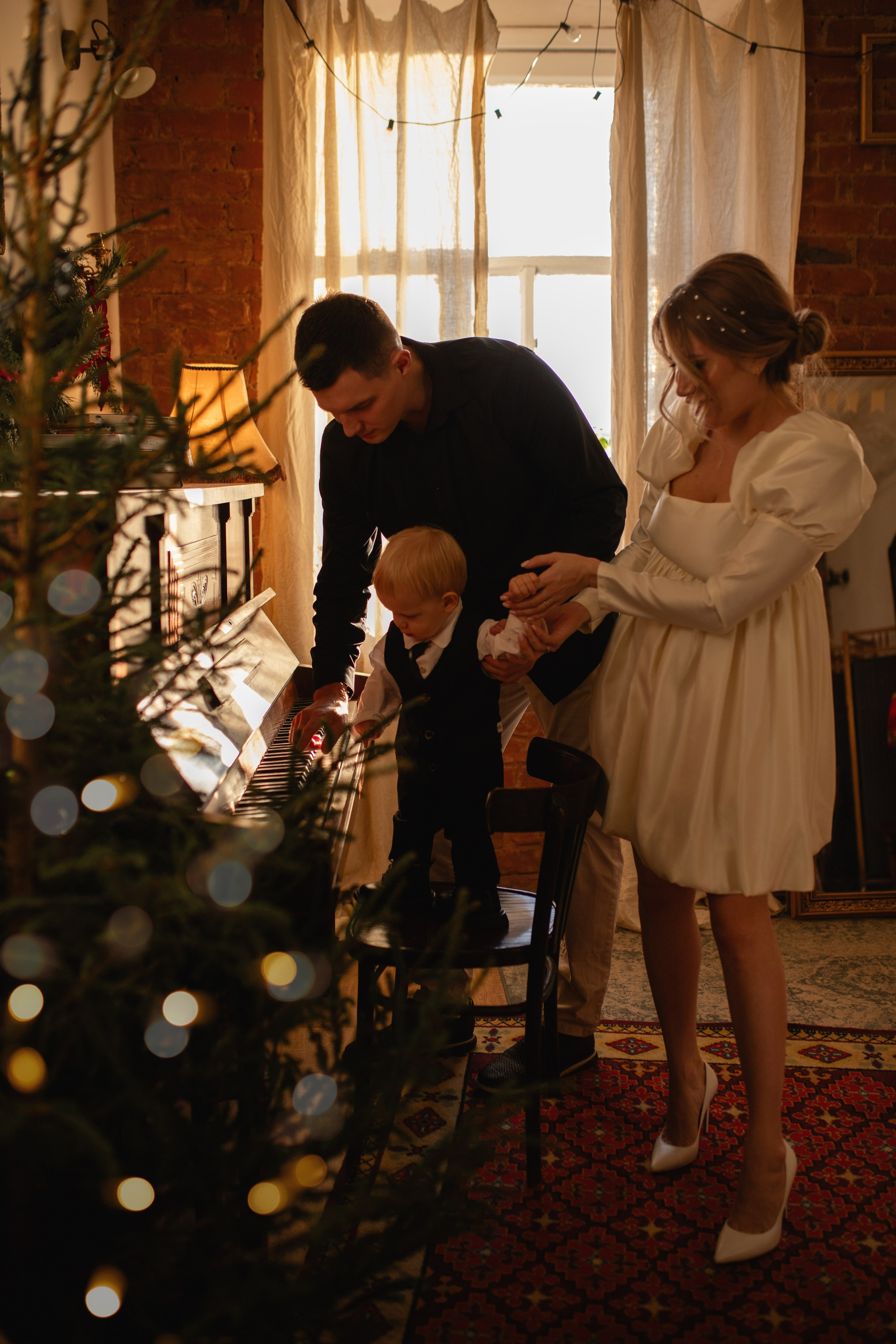 Оли Новогодняя семейная. Семейный фотограф в Санкт-Петербурге Ирина Иванова