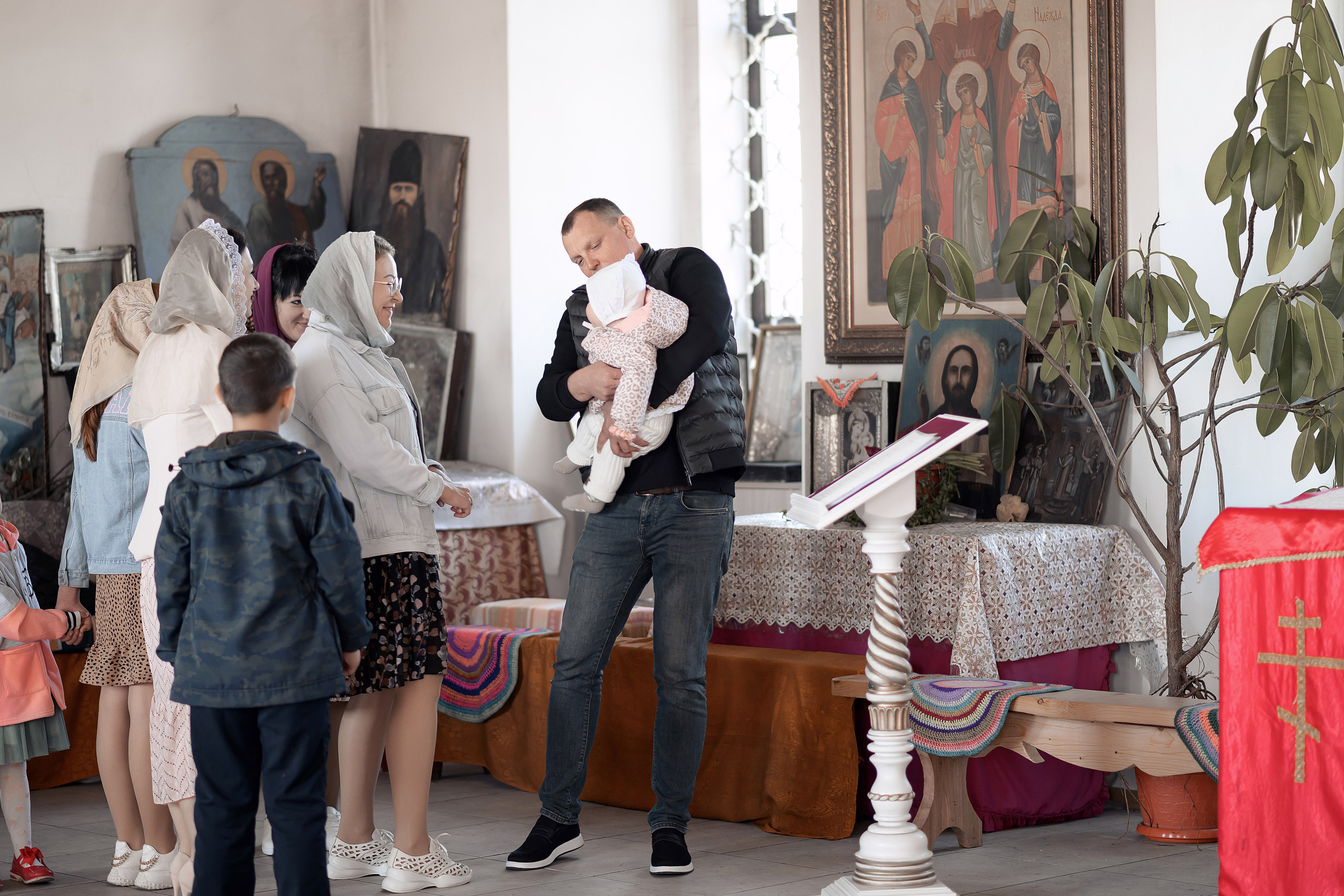 Крещение Екатнрины. Свадебный фотограф Белгород Валуйки Старый Оскол Воронеж