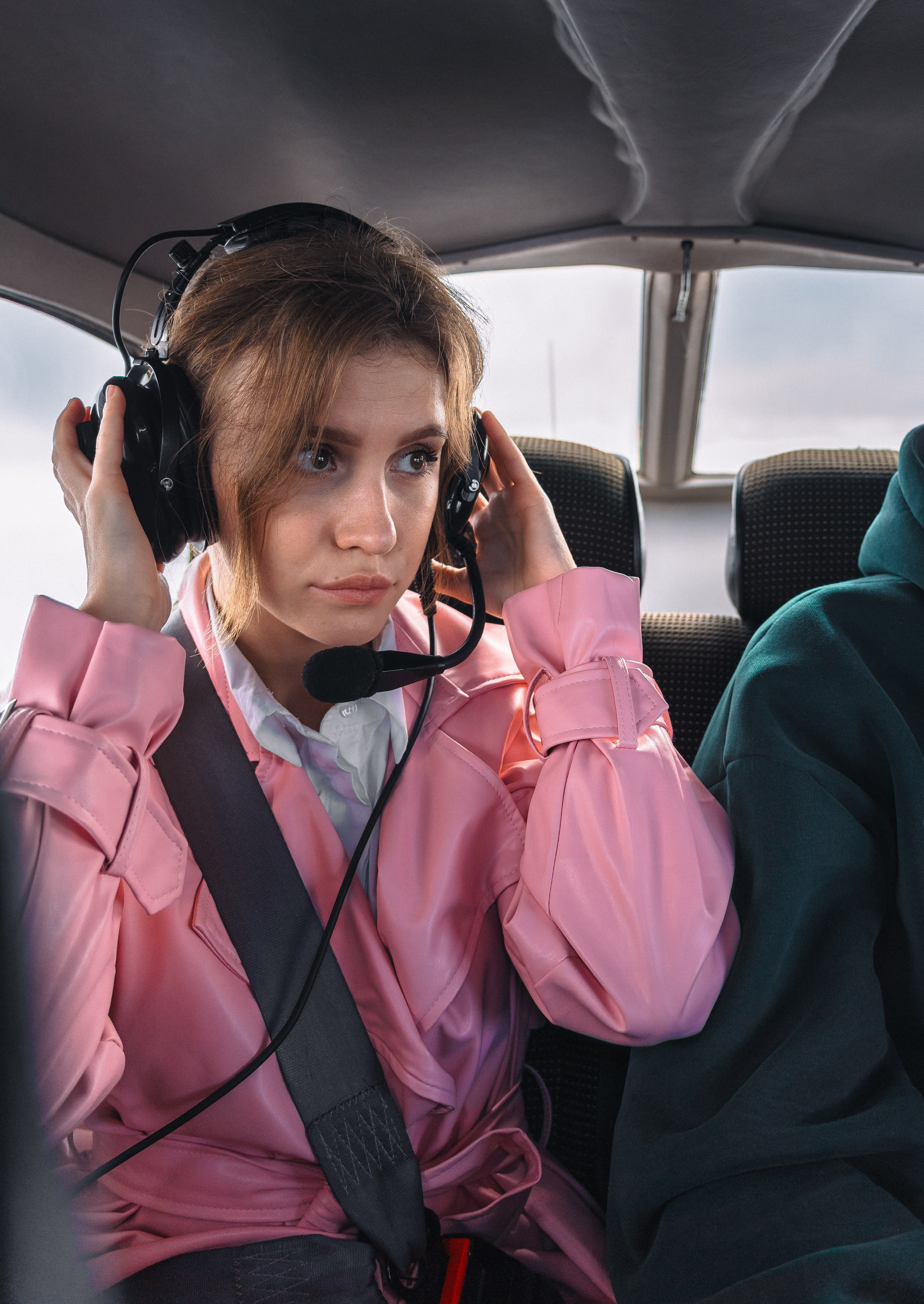 фотосессия в самолете