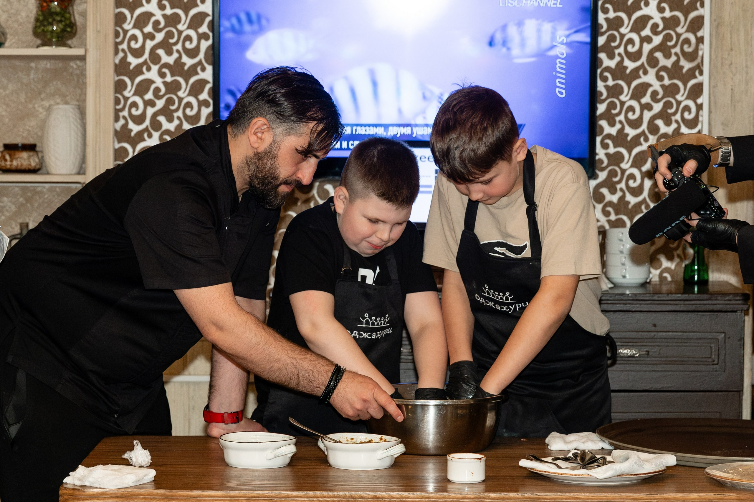 Кулинарный мастер-класс (Оджахури). Татьяна Чернышова свадебный фотограф Москва