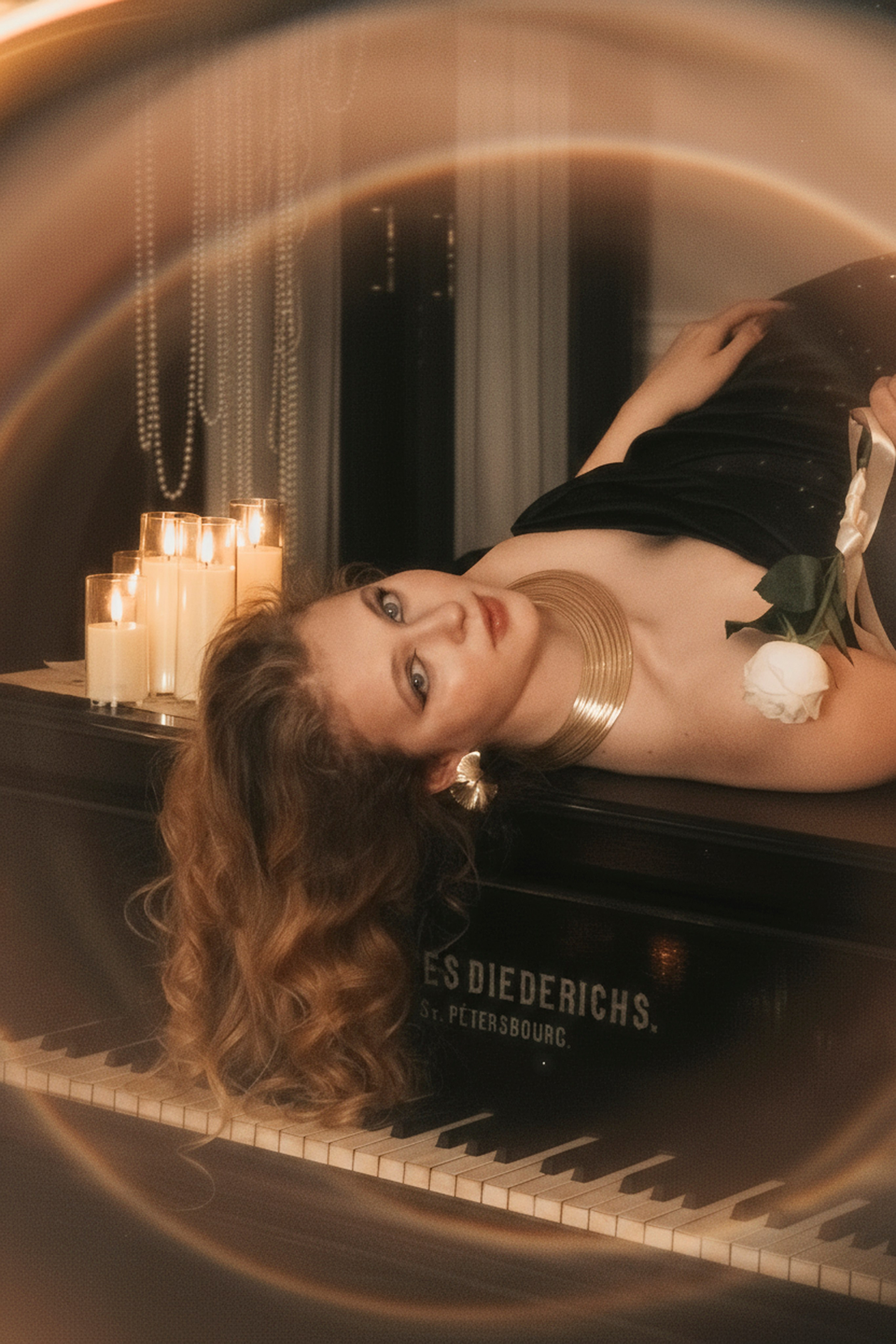 Фотосессия с роялем. Фотографы в Тюмени Андрей и Лидия Войвод