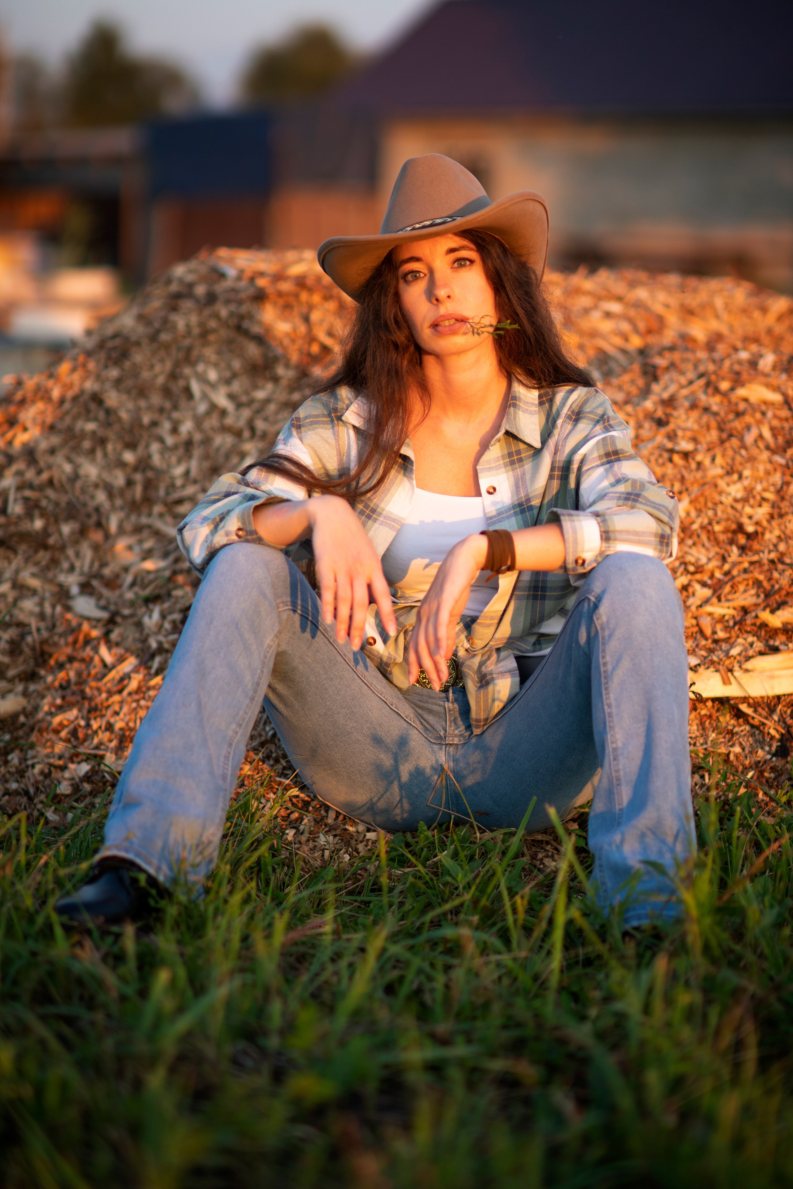 Фотосессия девушка ковбой. Фотограф Андрей Солод. Арзамас