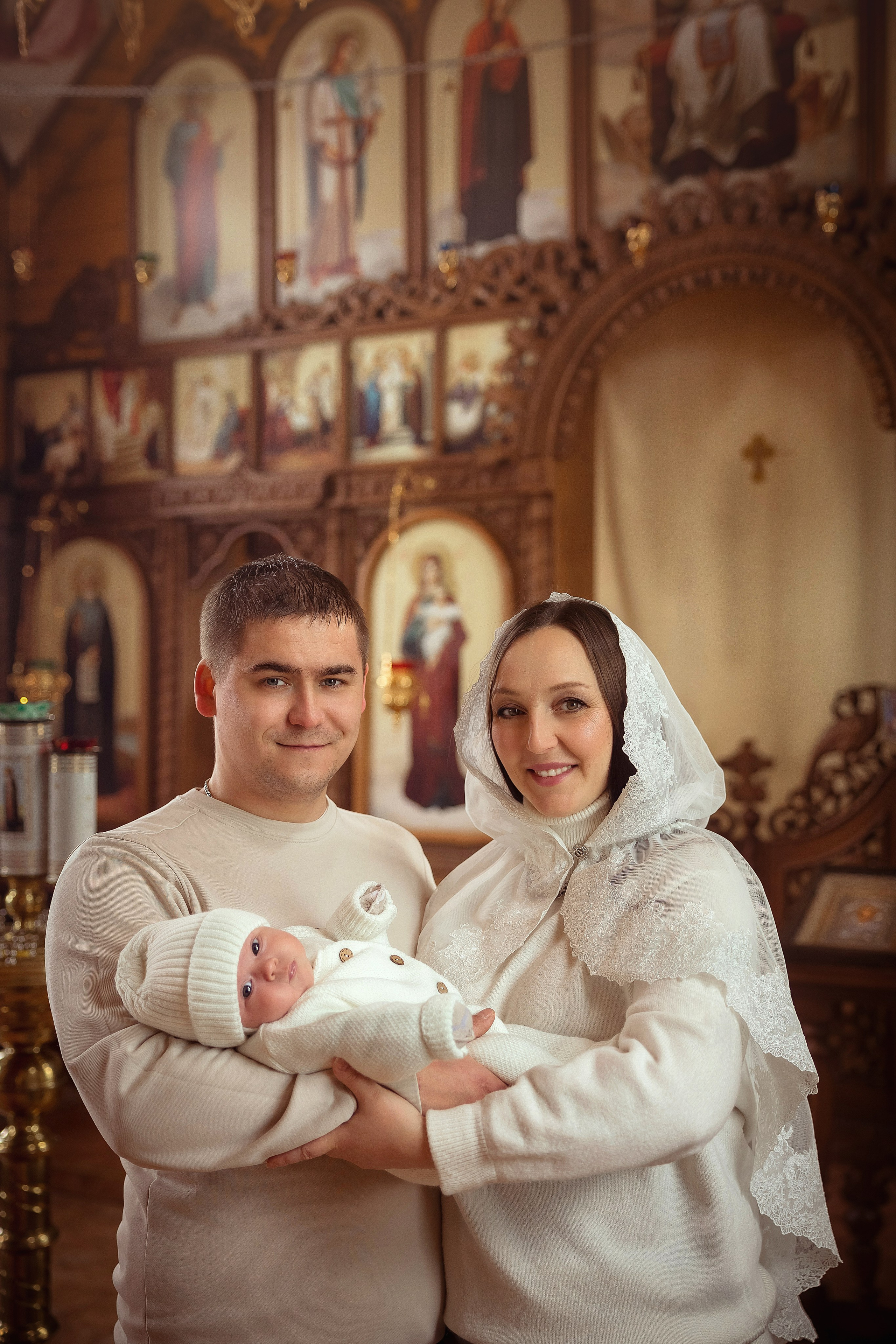 Крещение Евы храм Серафима Саровского. Фотограф на крещение и венчание