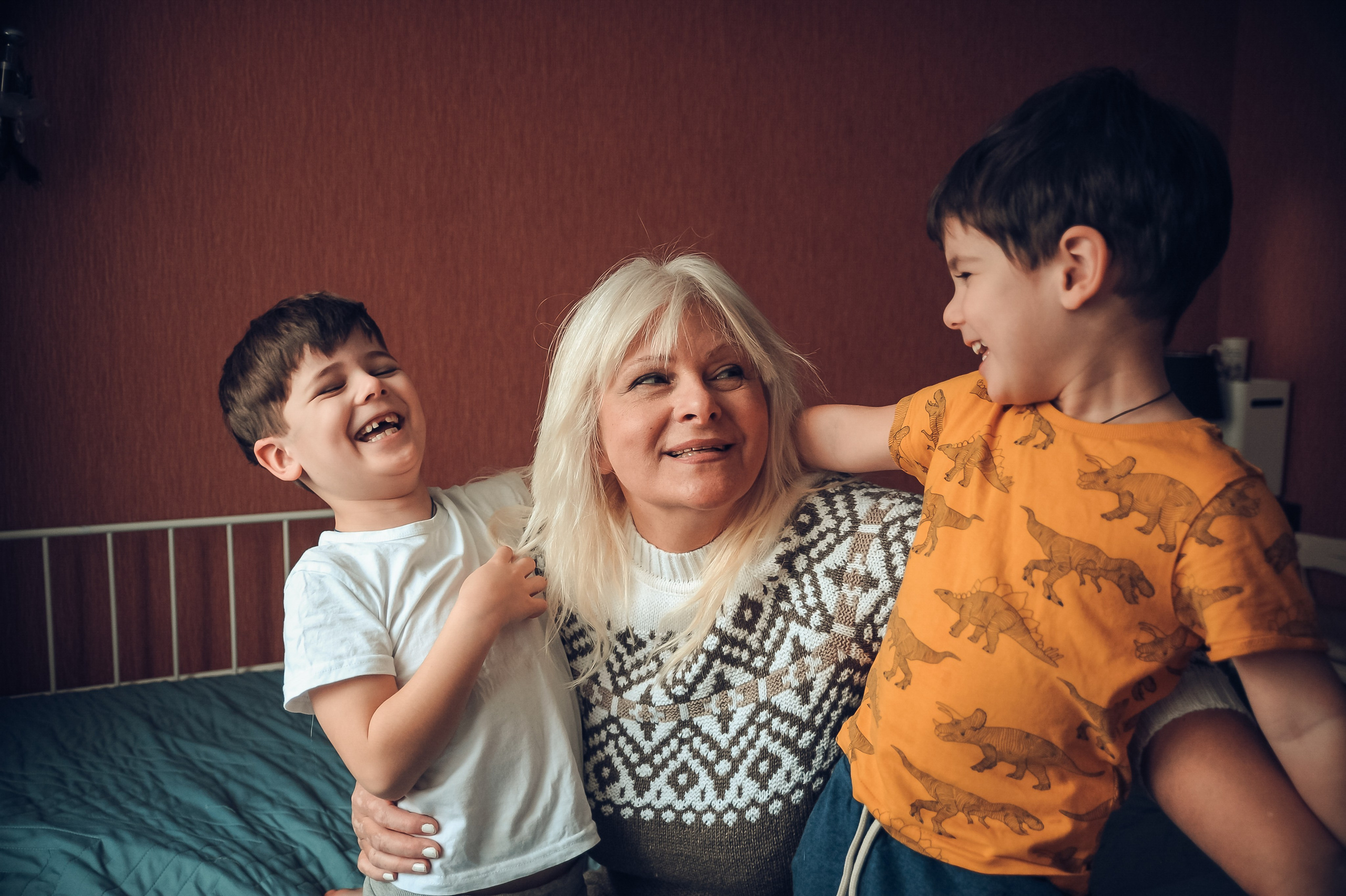 С бабушкой. Фотограф, визажист. Москва