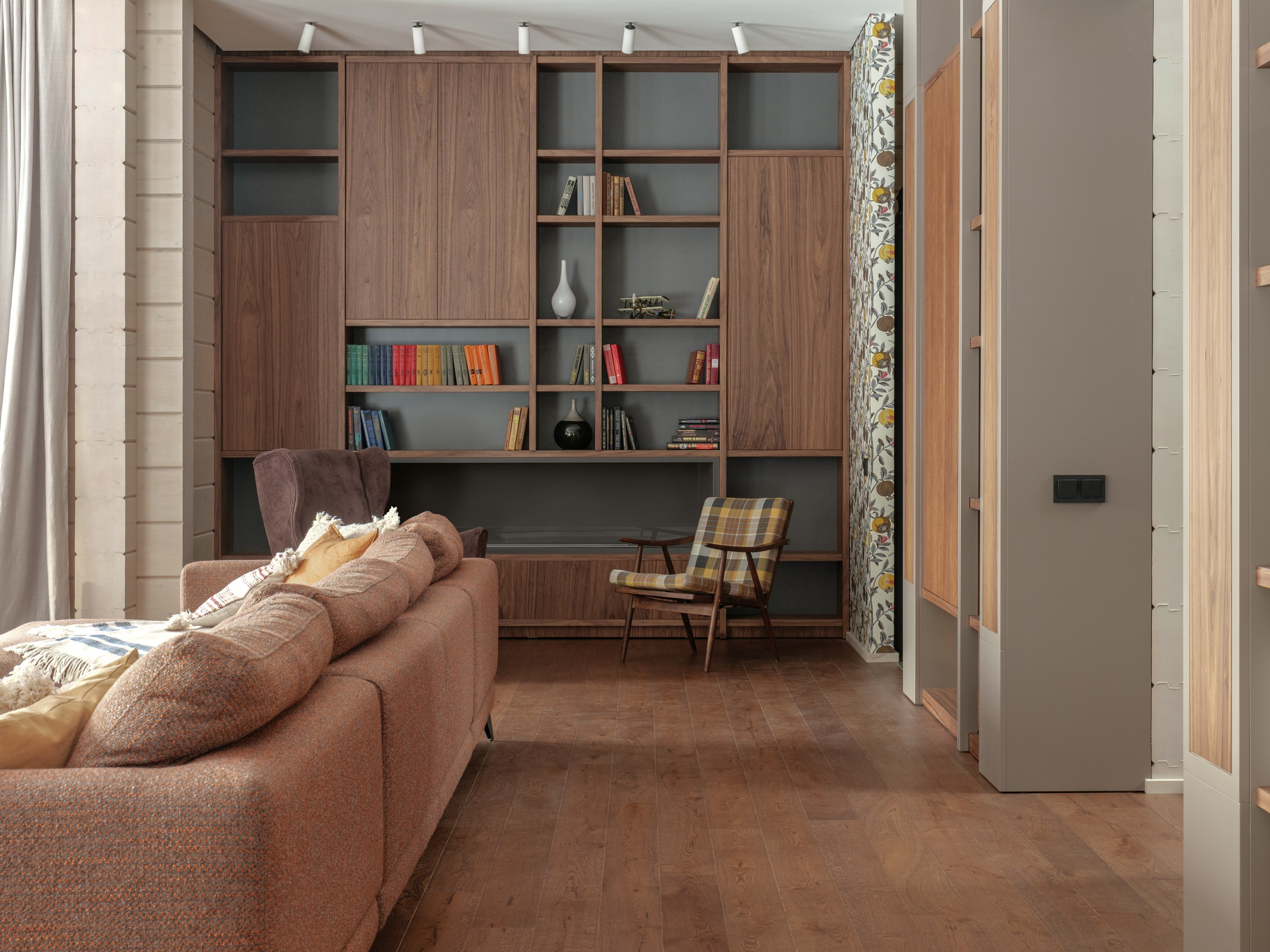 Загородный дом. Дизайнер Дмитрий Кисляков. Мебель на заказ