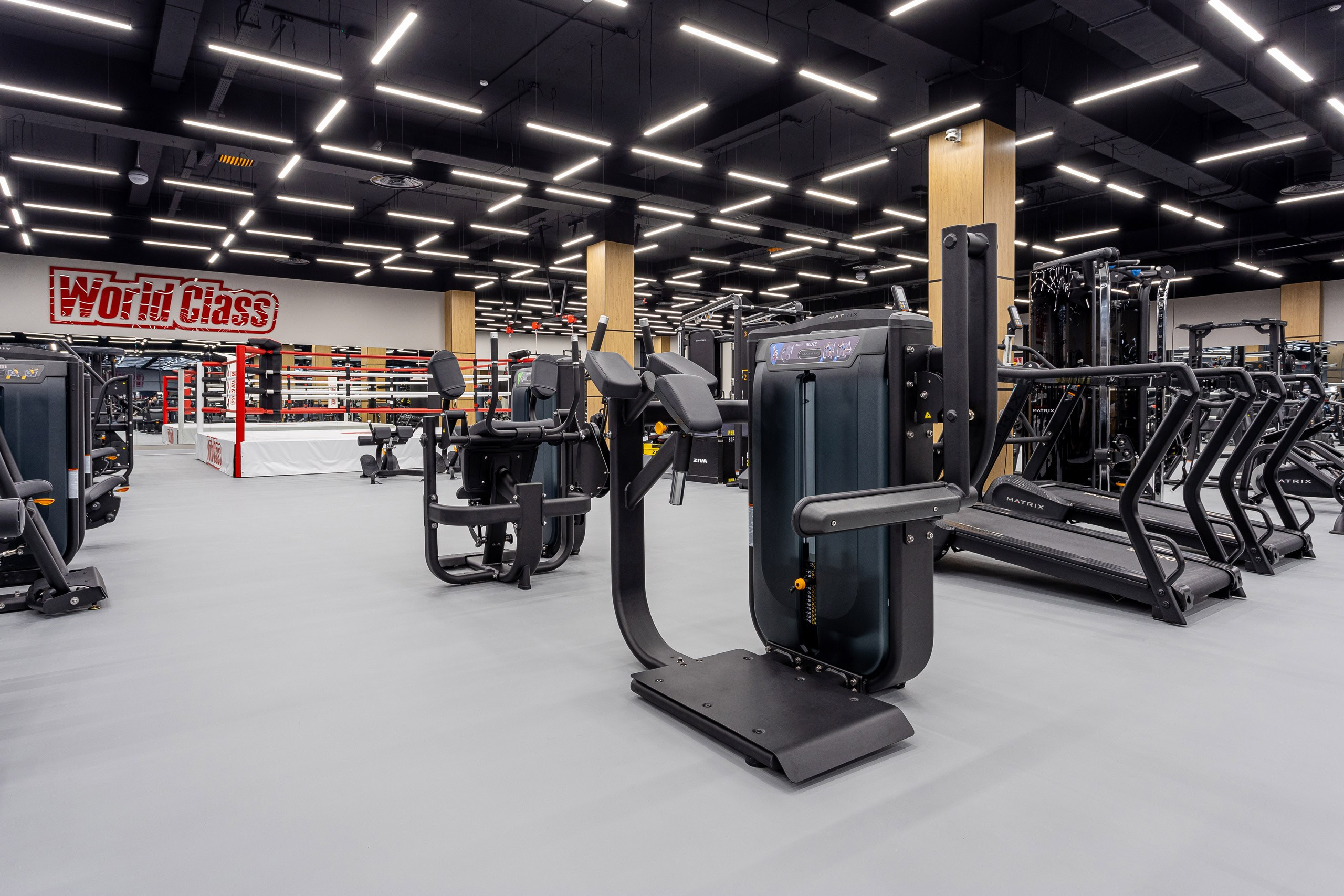 Gym. Interior photographer Vitalii in Portland and Vancouver