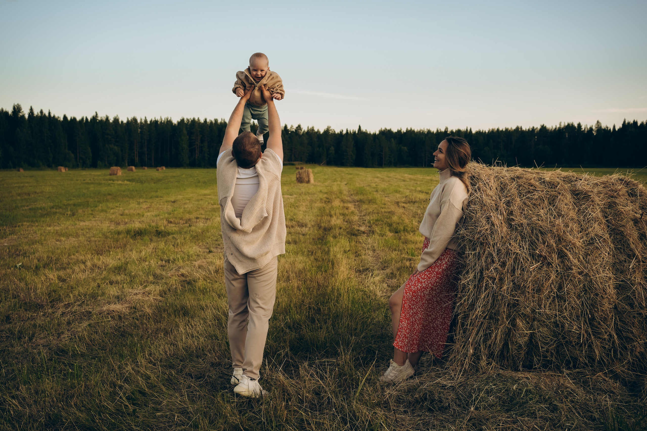 Евгений, Дарья и Атремка. Семейный и детский фотограф Плесецк, Мирный Марина Забабурина