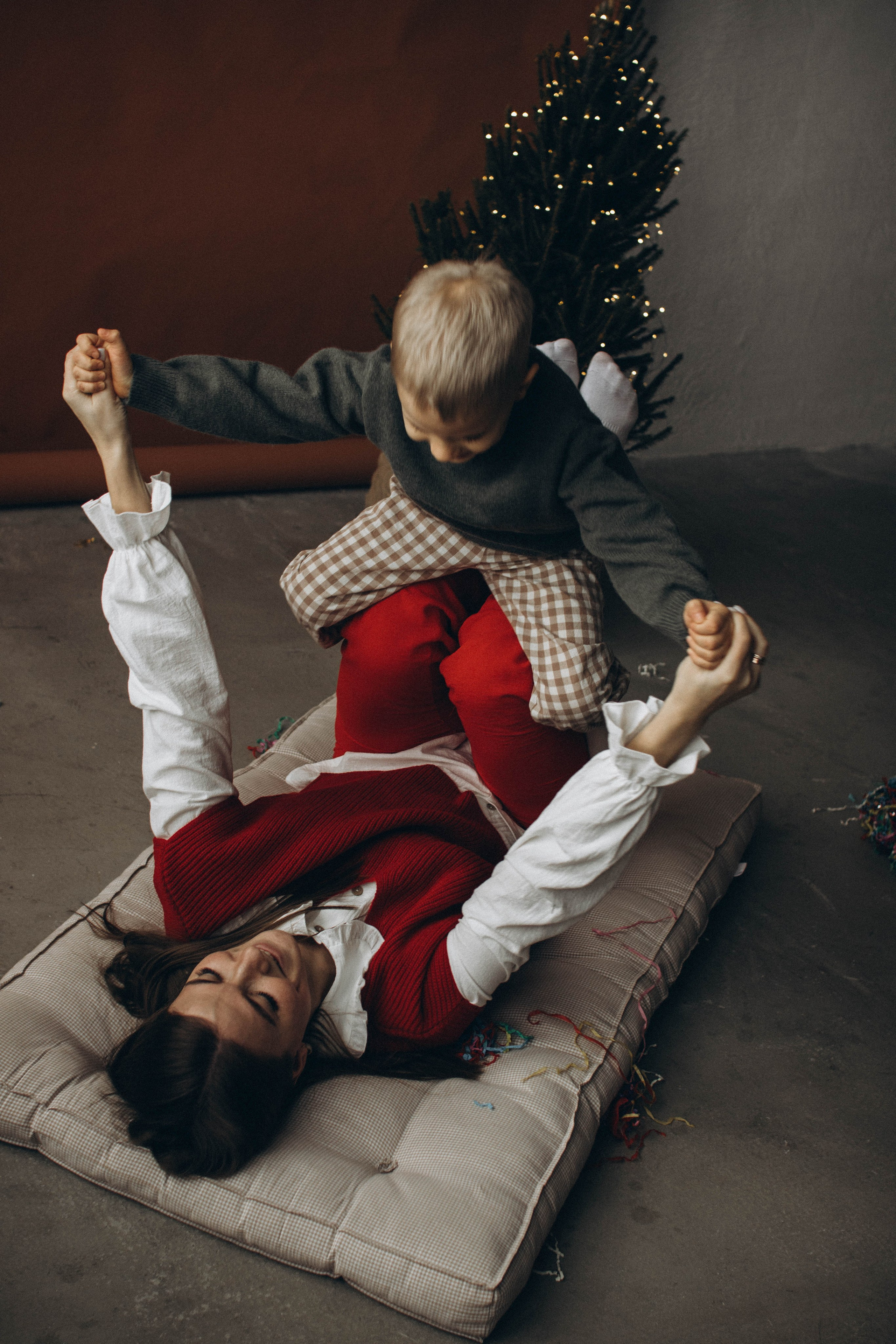 Надежда с сыном. Фотограф Тула Полина Терешонкова