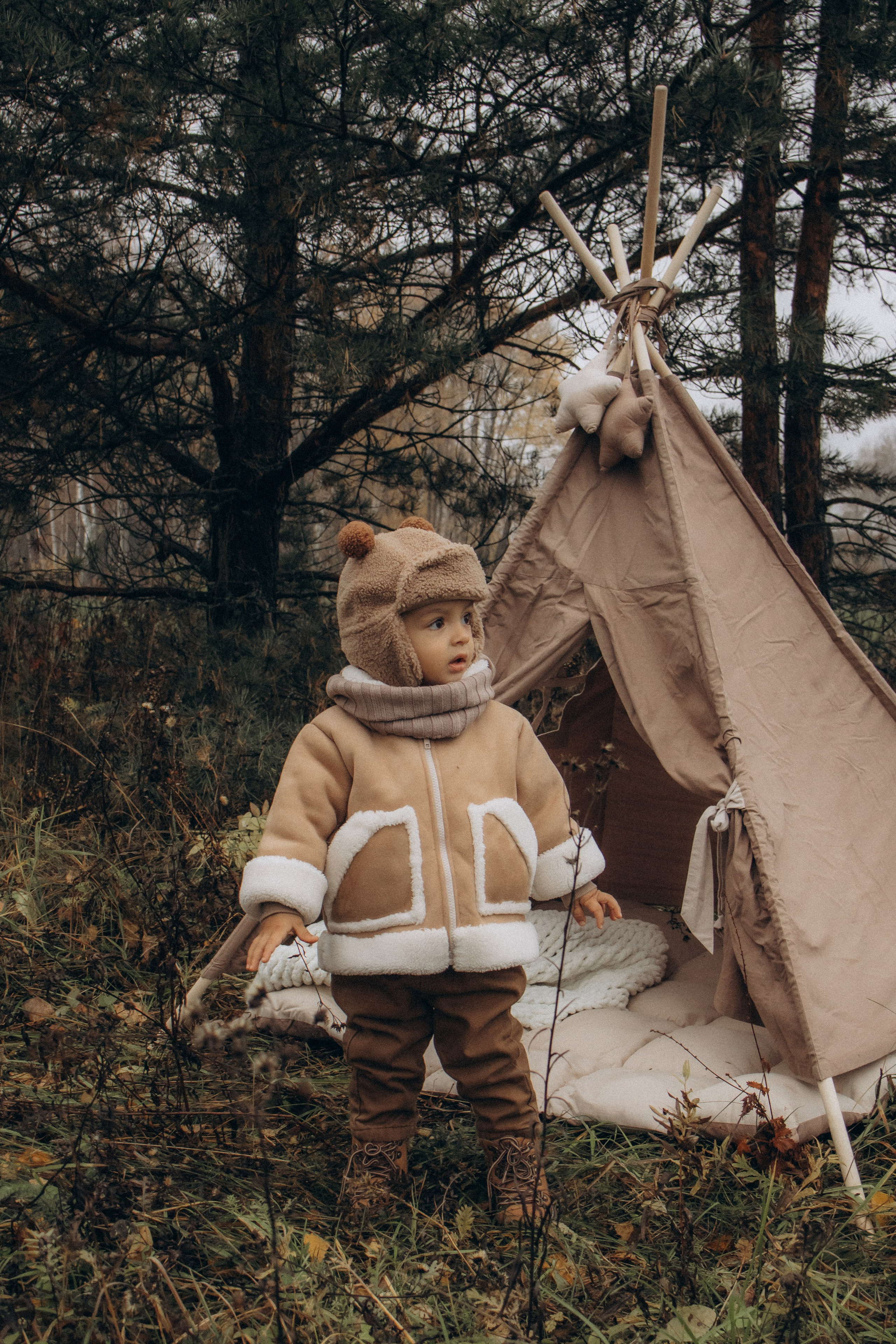 Осенью в лесу. Семейная фотосессия в лесу. Юлия Левада Семейный и женский фотограф