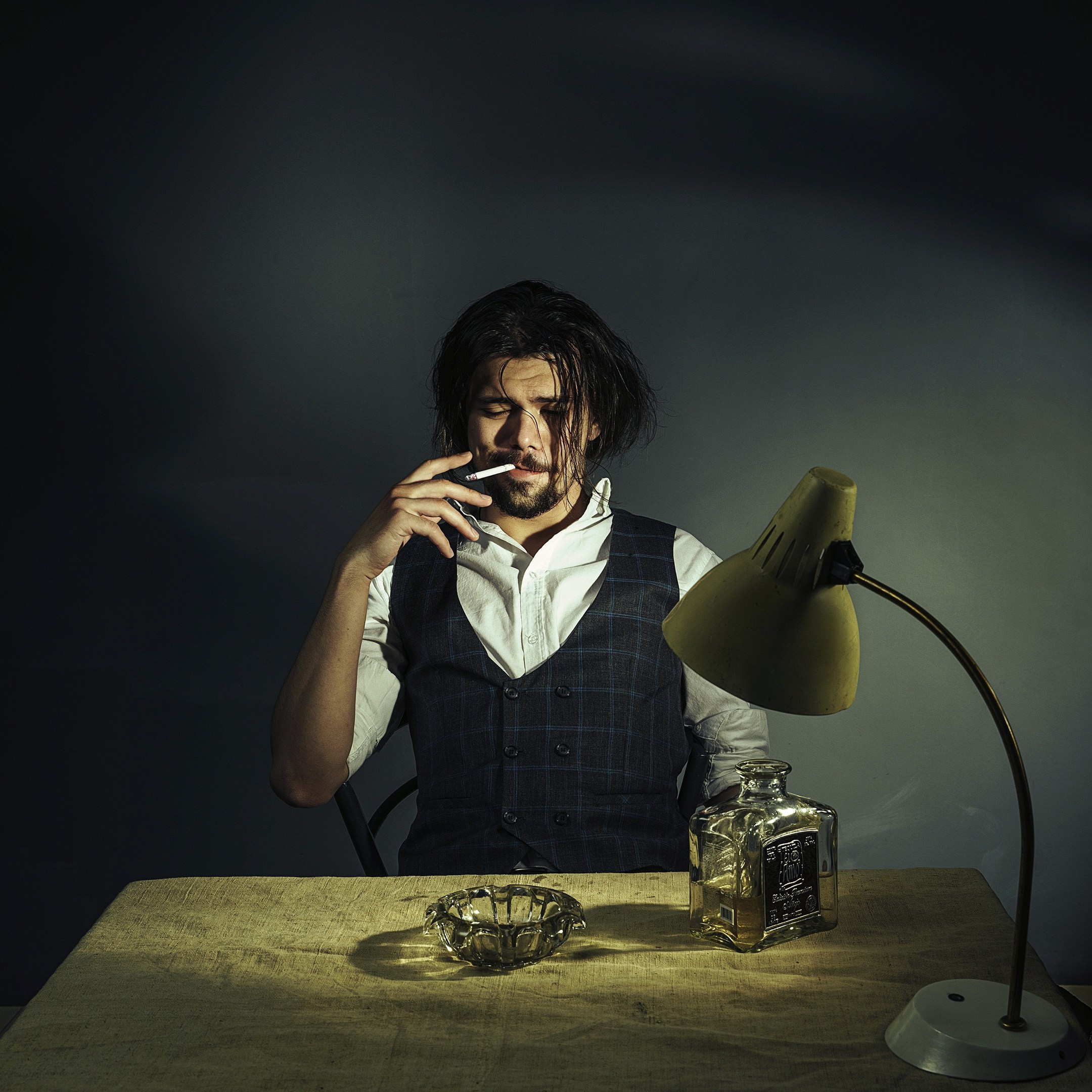 Мужской портрет. Студийный фотограф в Санкт-Петербурге Кирилл Пинженин