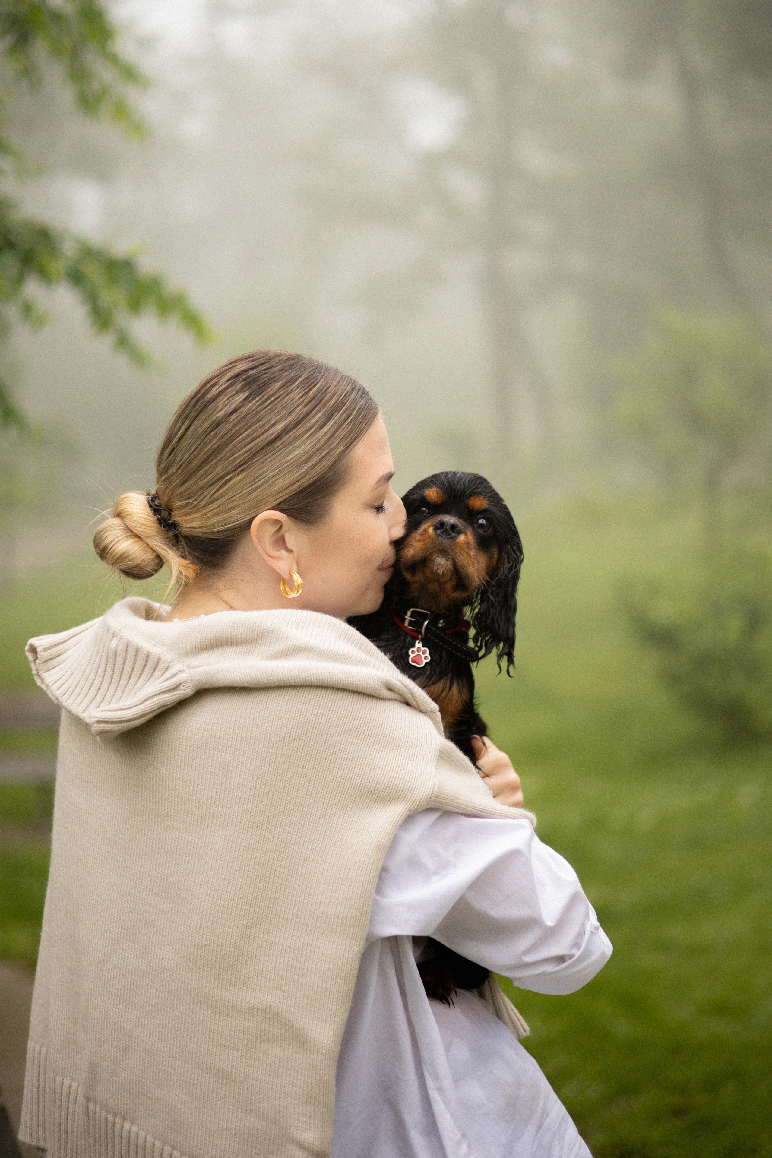 Алёна и Каспер. Фотограф — анималист Владивосток, Алина