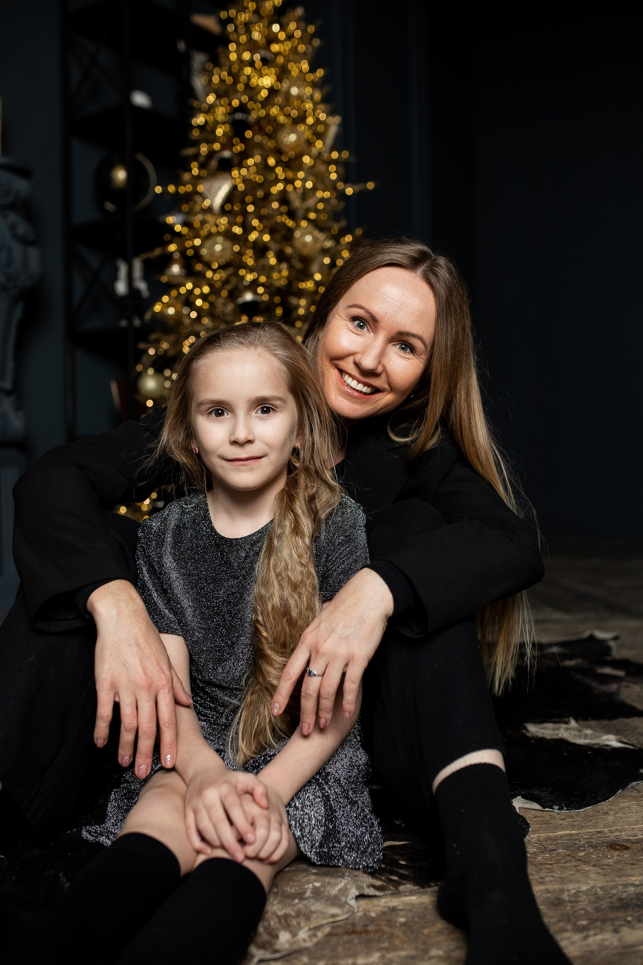 Лена, Юля и Полина! Новогоднее настроение. Профессиональный фотограф, Москва |Видное Елена Елизарова