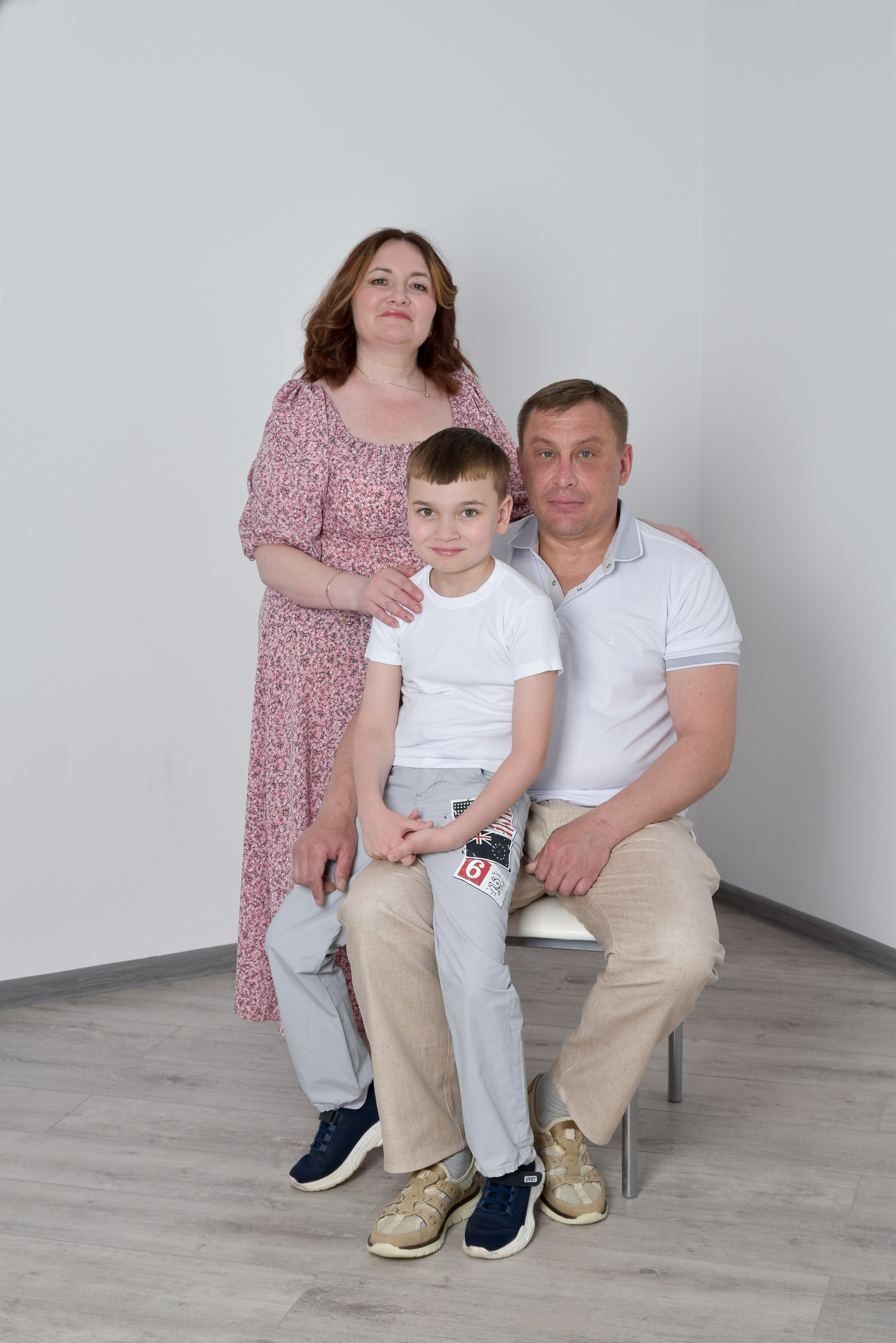 Семейная фотосъемка Мария, Богдан и Андрей