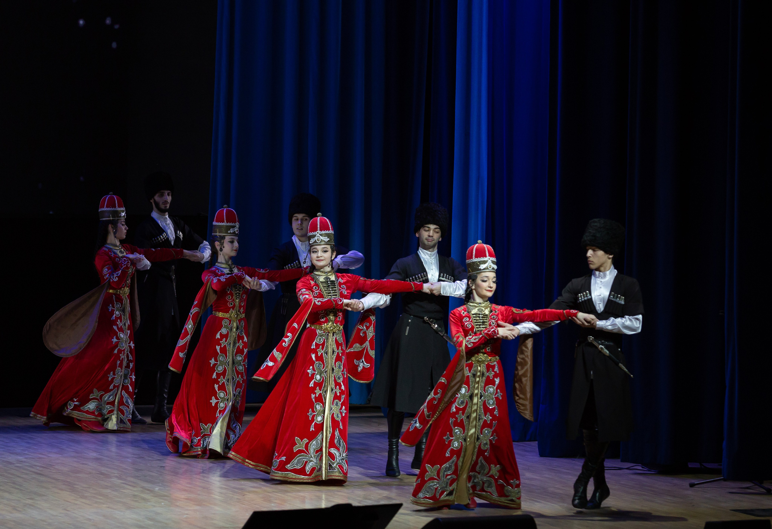 Юбилейный концерт танцевального коллектива «Адыги». Репортажный фотограф в Москве