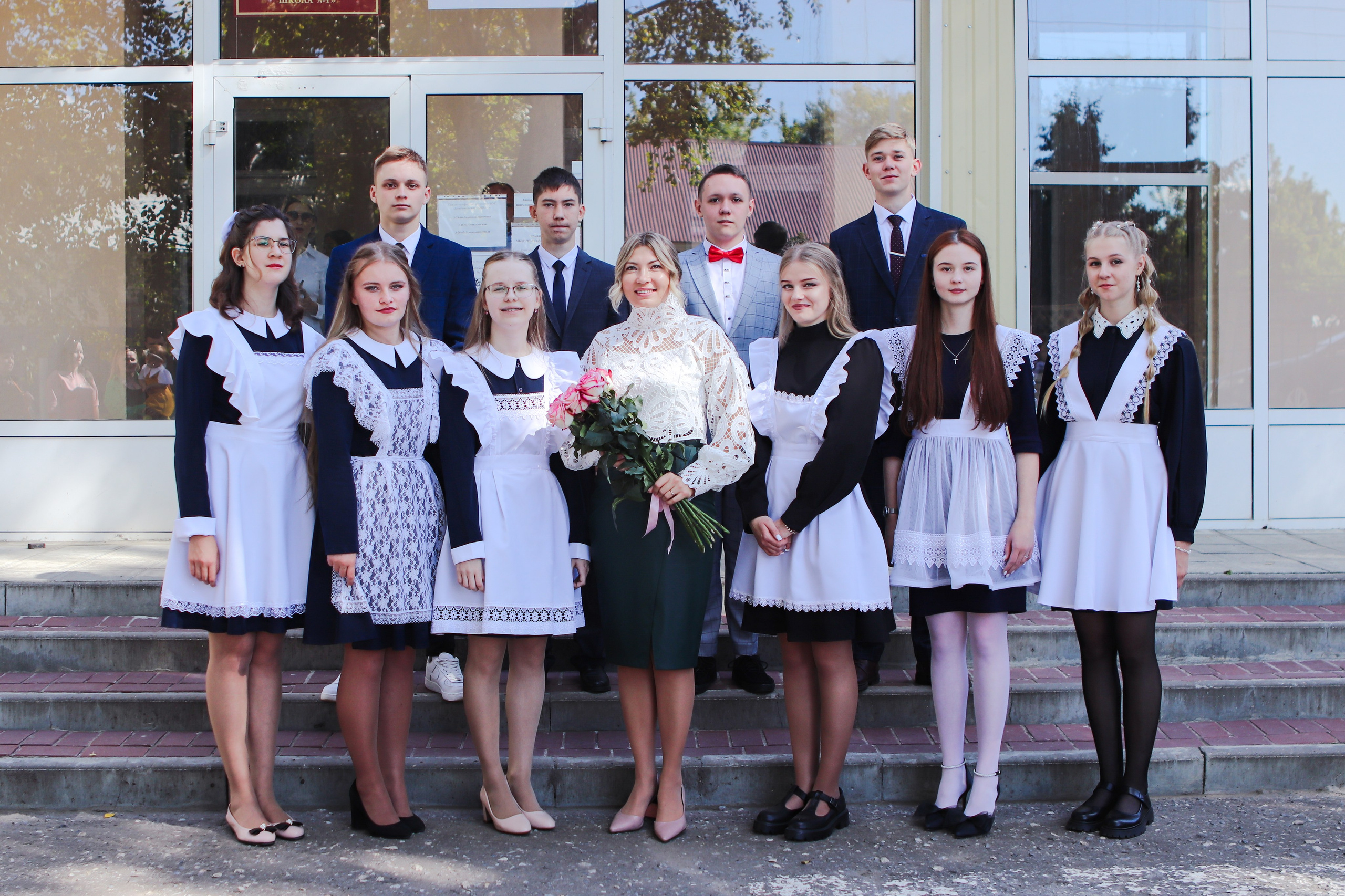 Выпускники 11 класс 1 сентября. Семейный свадебный детский фотограф Саранск Наталья Сыркина