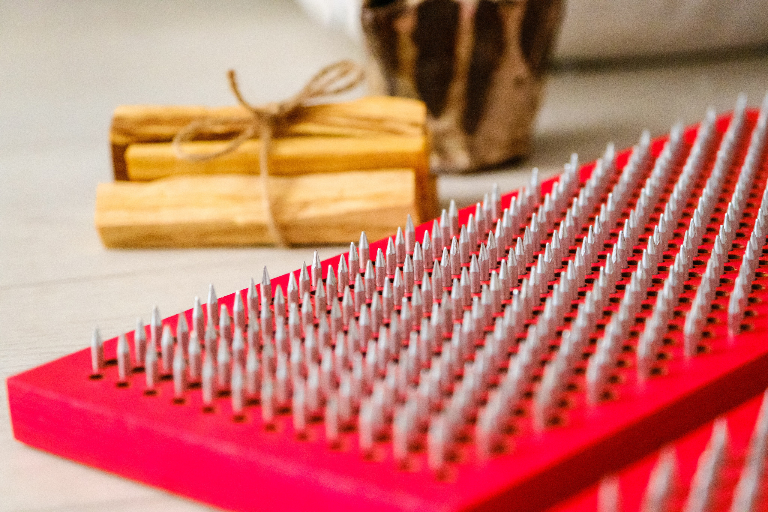 Доски Садху, для Компании «Встань на гвозди». Фотограф Мельник Ирина. Москва