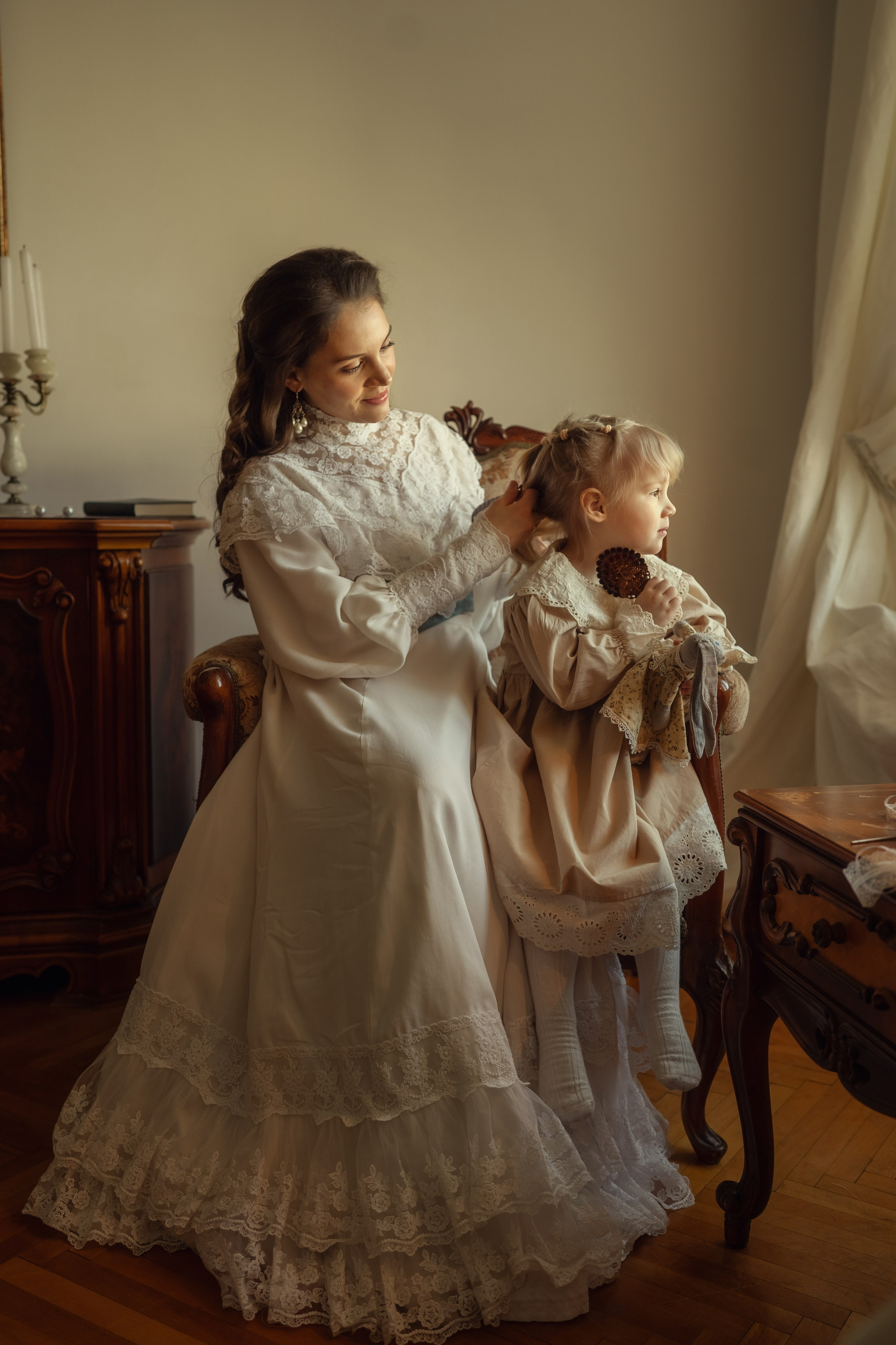 Винтажная семейная. Детский и семейный фотограф Маша Ленгауэр