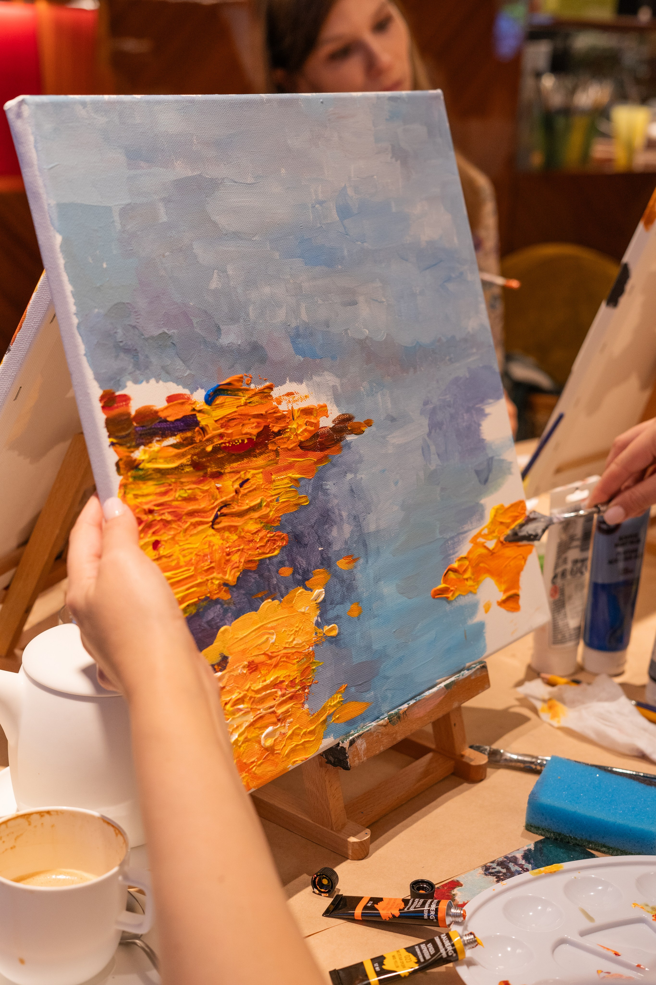 Корпоратив Teach Me Art 3. Портретный фотограф в Москве и Санкт-Петербурге Арина Чех