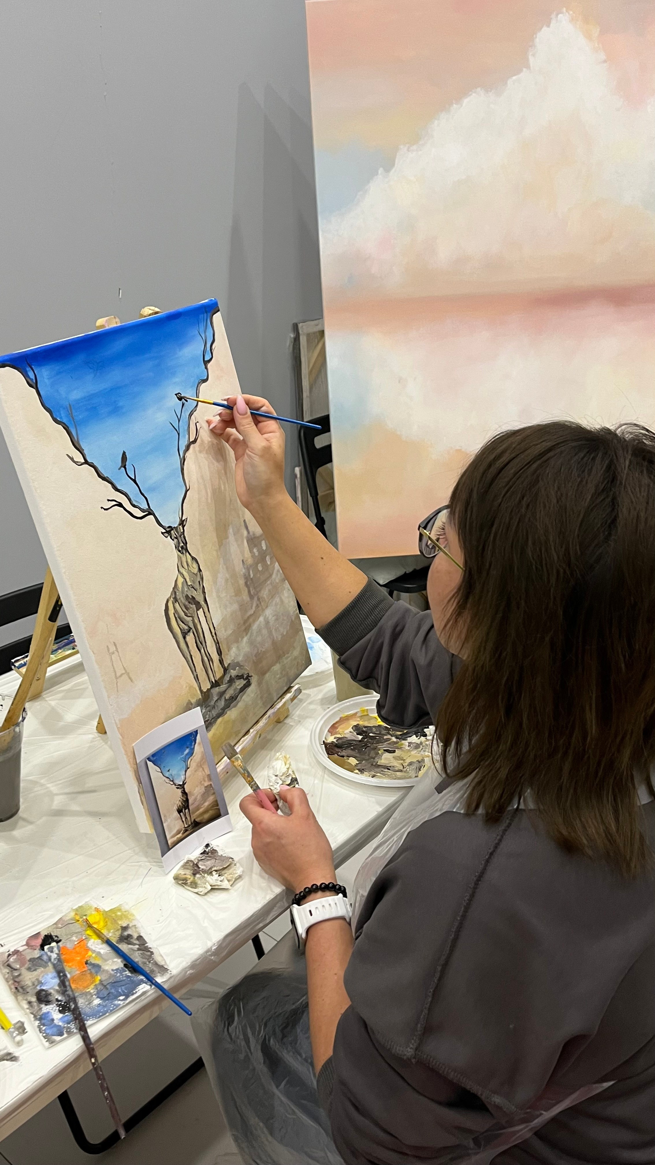 Мастер-класс. Живопись. Художник-преподаватель Диляра Хабибуллина