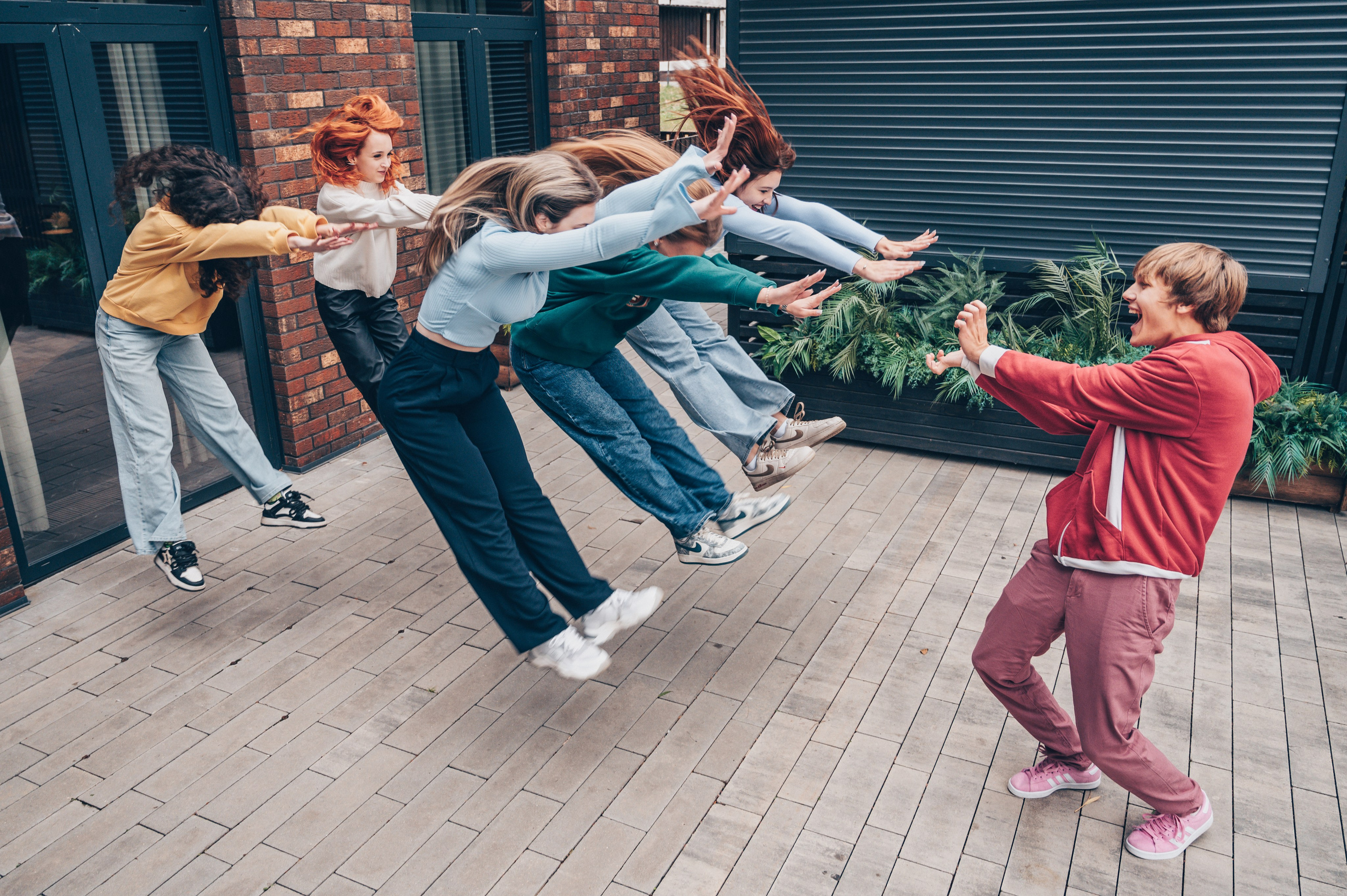 В парке. Выпускные альбомы и Школьный фотограф в Алексеевке, Бирюче, Красном