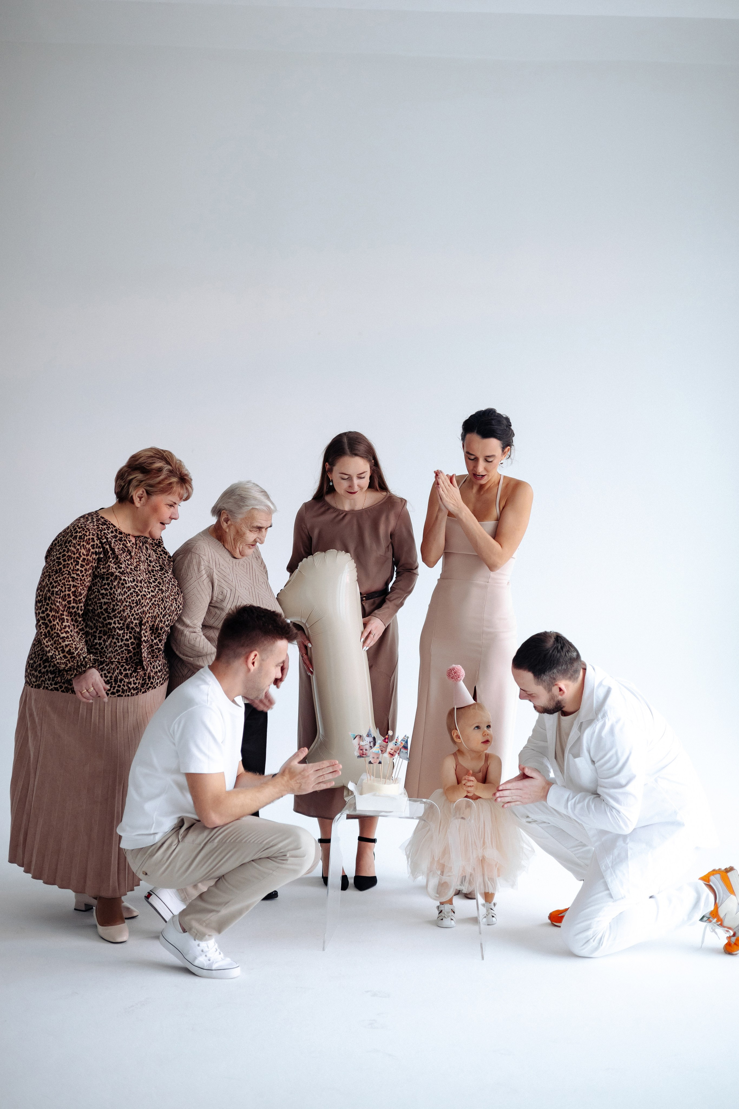 Фотосессия в честь 1 годика Яны. Семейный фотограф в Москве Марина Петра