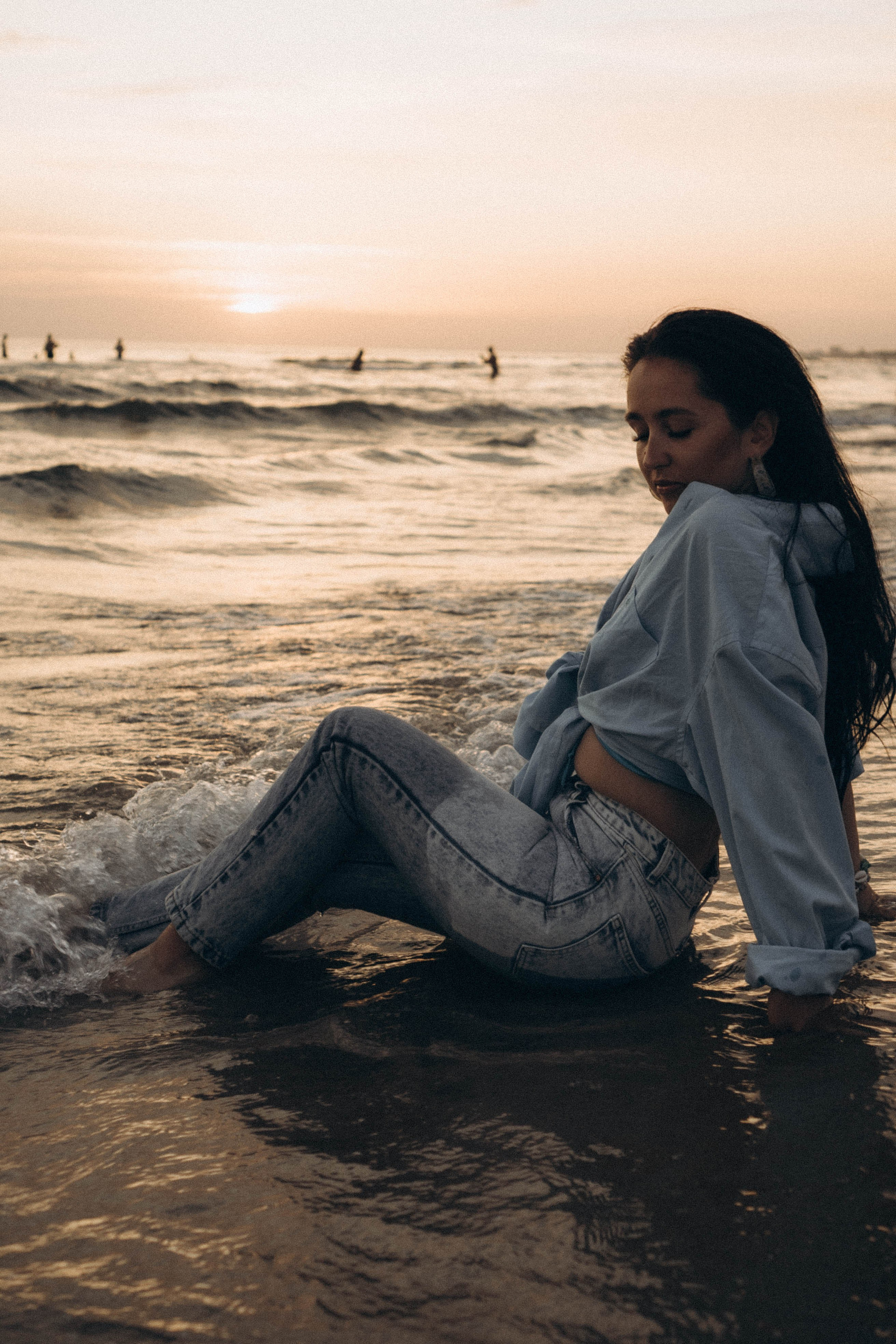 Июльский вечер на берегу черного моря. Профессиональный фотограф, Санкт-Петербург — Виктория Богомолова