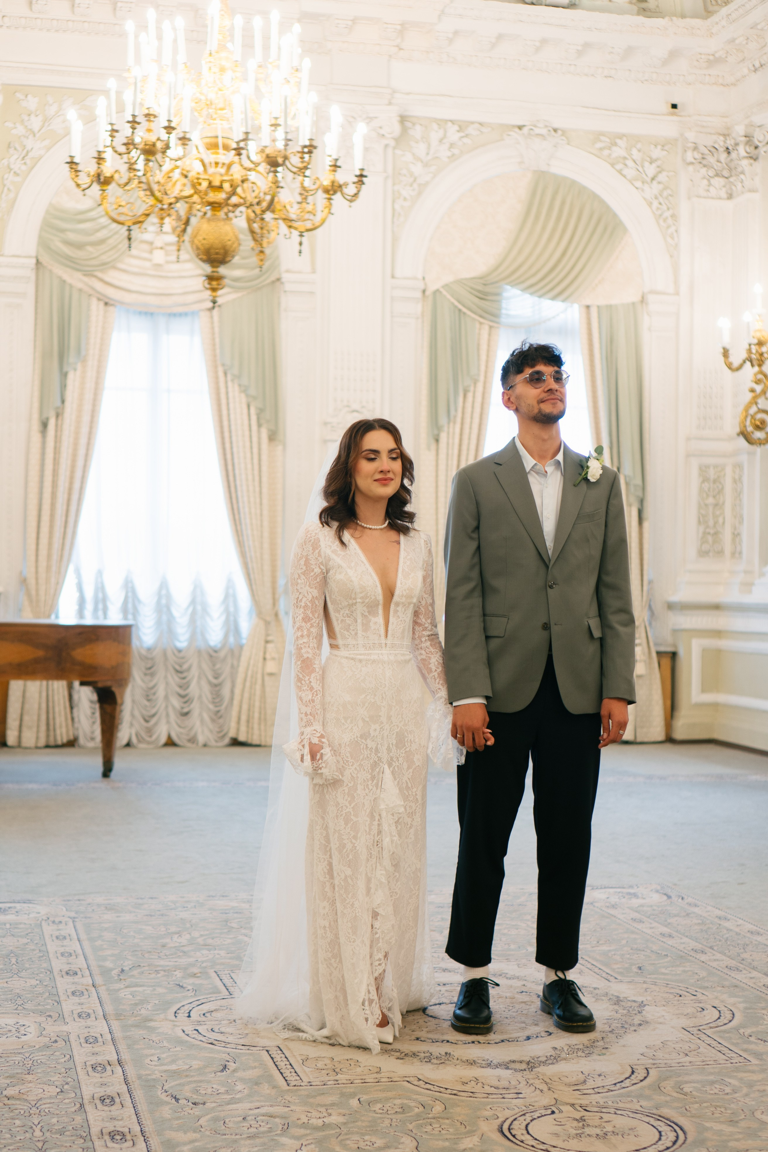 СВАДЕБНАЯ СЬЕМКА В ПЕРВОМ ДВОРЦЕ БРАКОСОЧЕТАНИЯ. Профессиональный фотограф, Санкт-Петербург — Виктория Богомолова