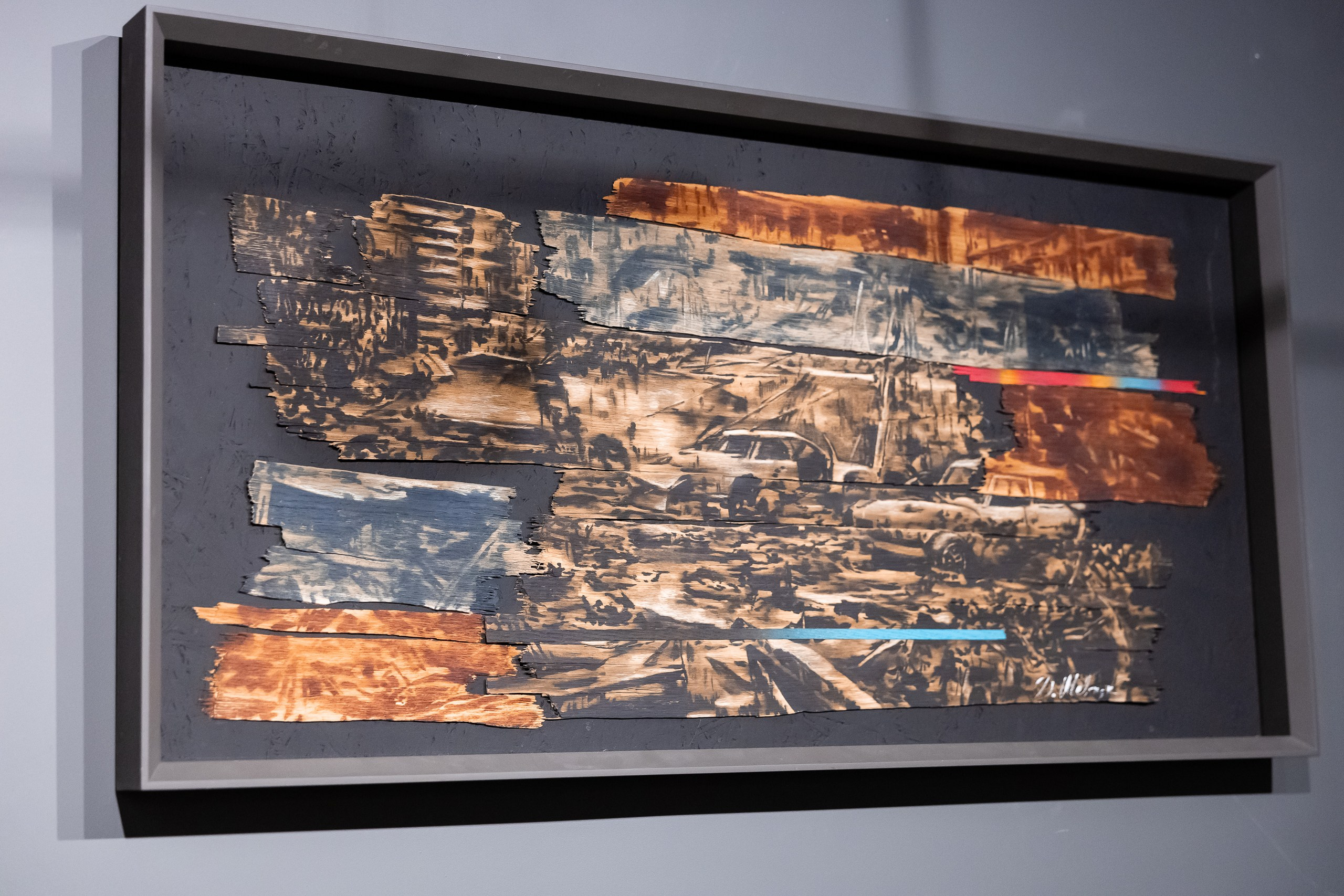 Выставка работ Дениса Шевчука в ресторане Attolini. Фотограф в Санкт-Петербурге — Сергей Петров